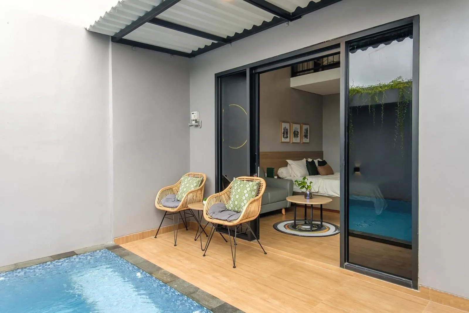 Swimming pool in Calma Jatimas Klayar Villa Sleman Jogja