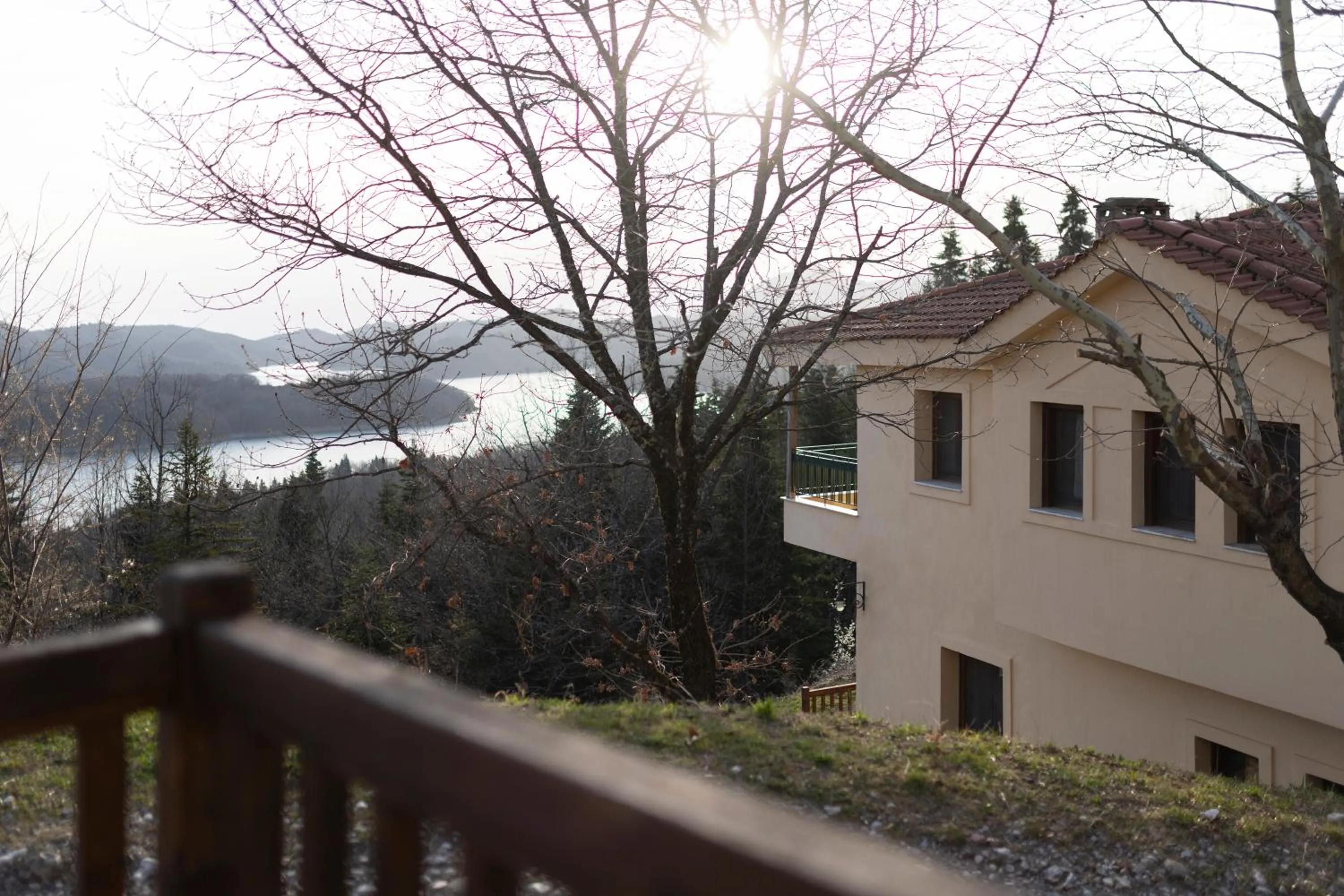 Lake view in Ktima Alonaki