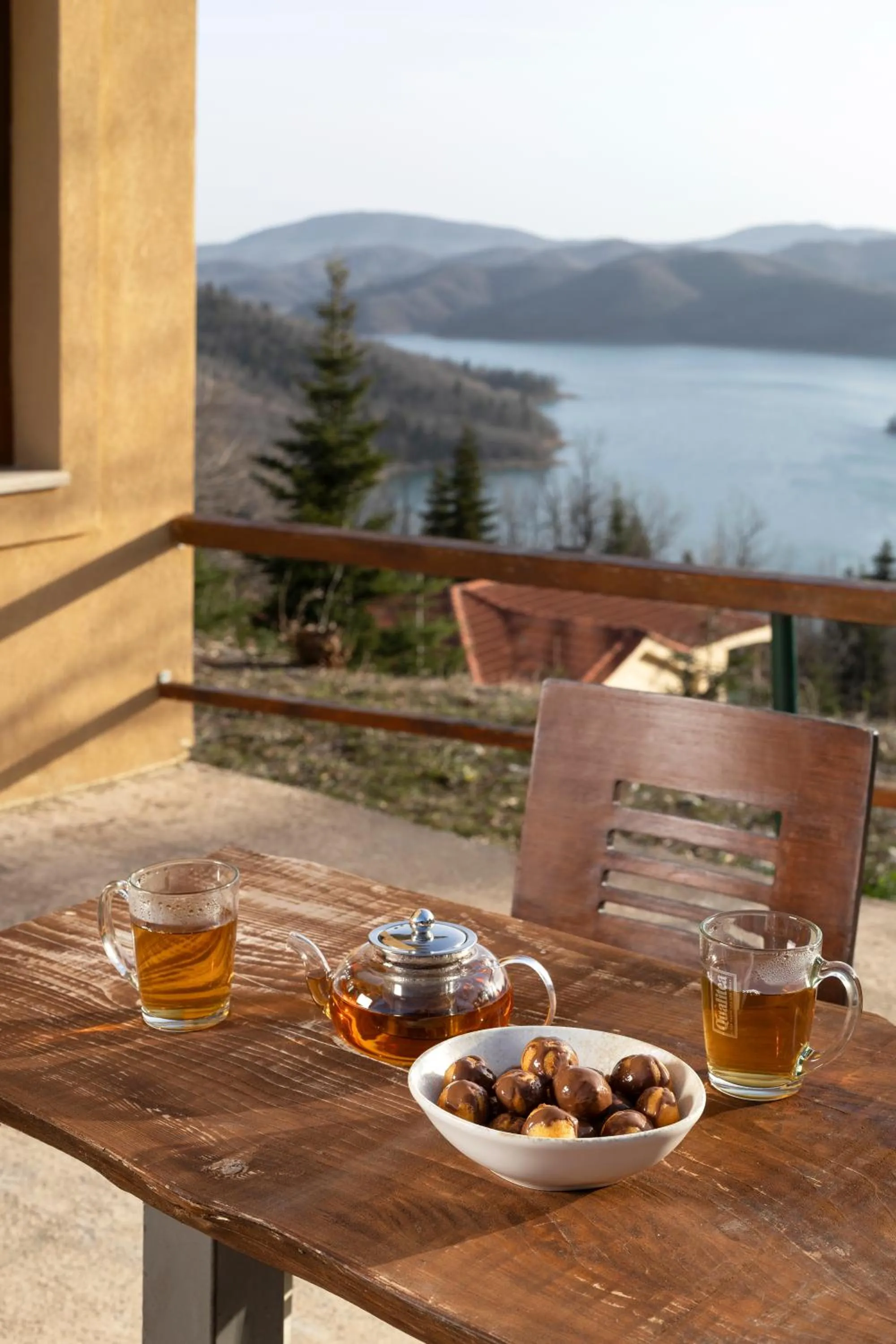 View (from property/room) in Ktima Alonaki