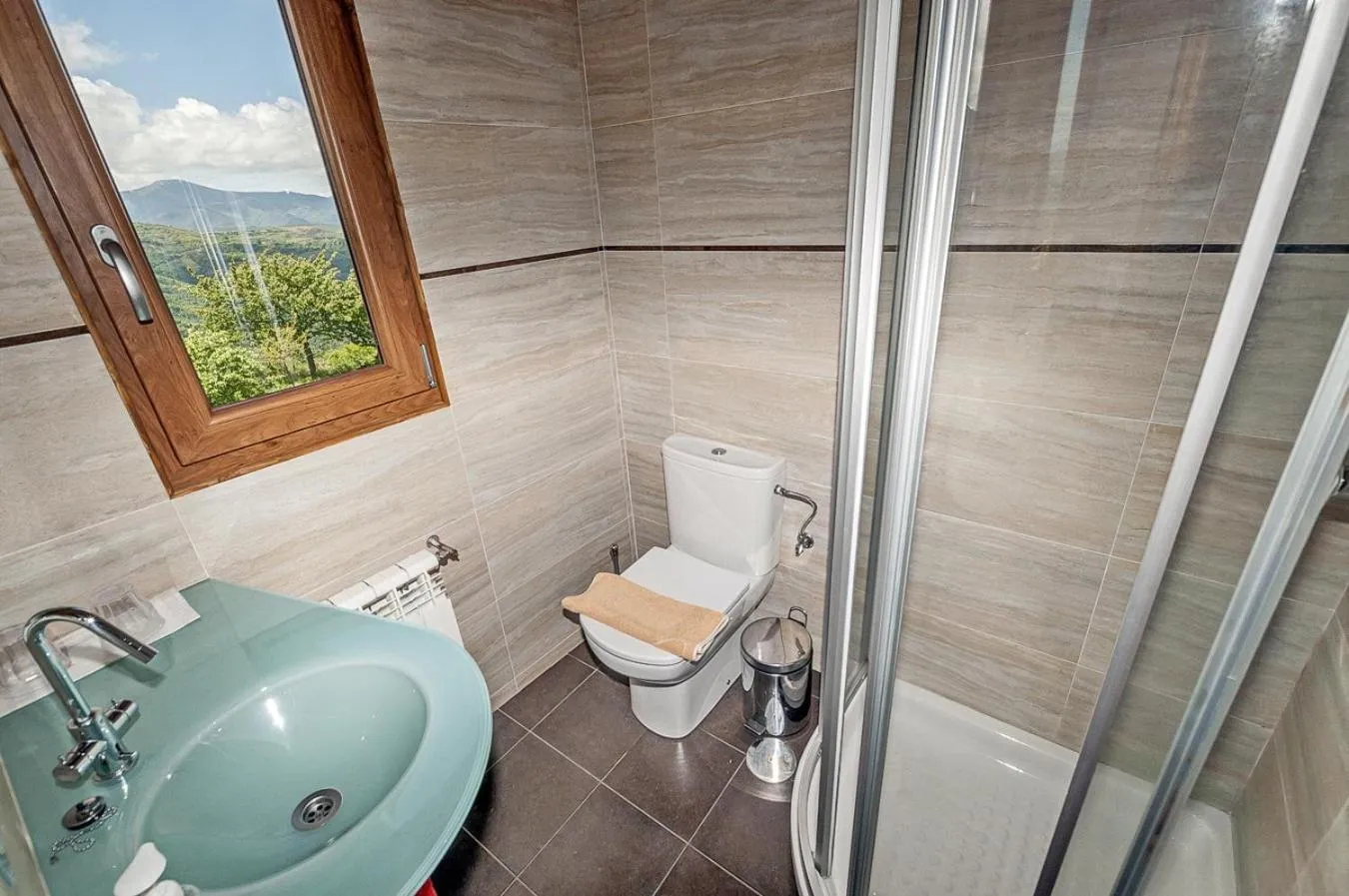 Bathroom in La Trucha del Arco Iris