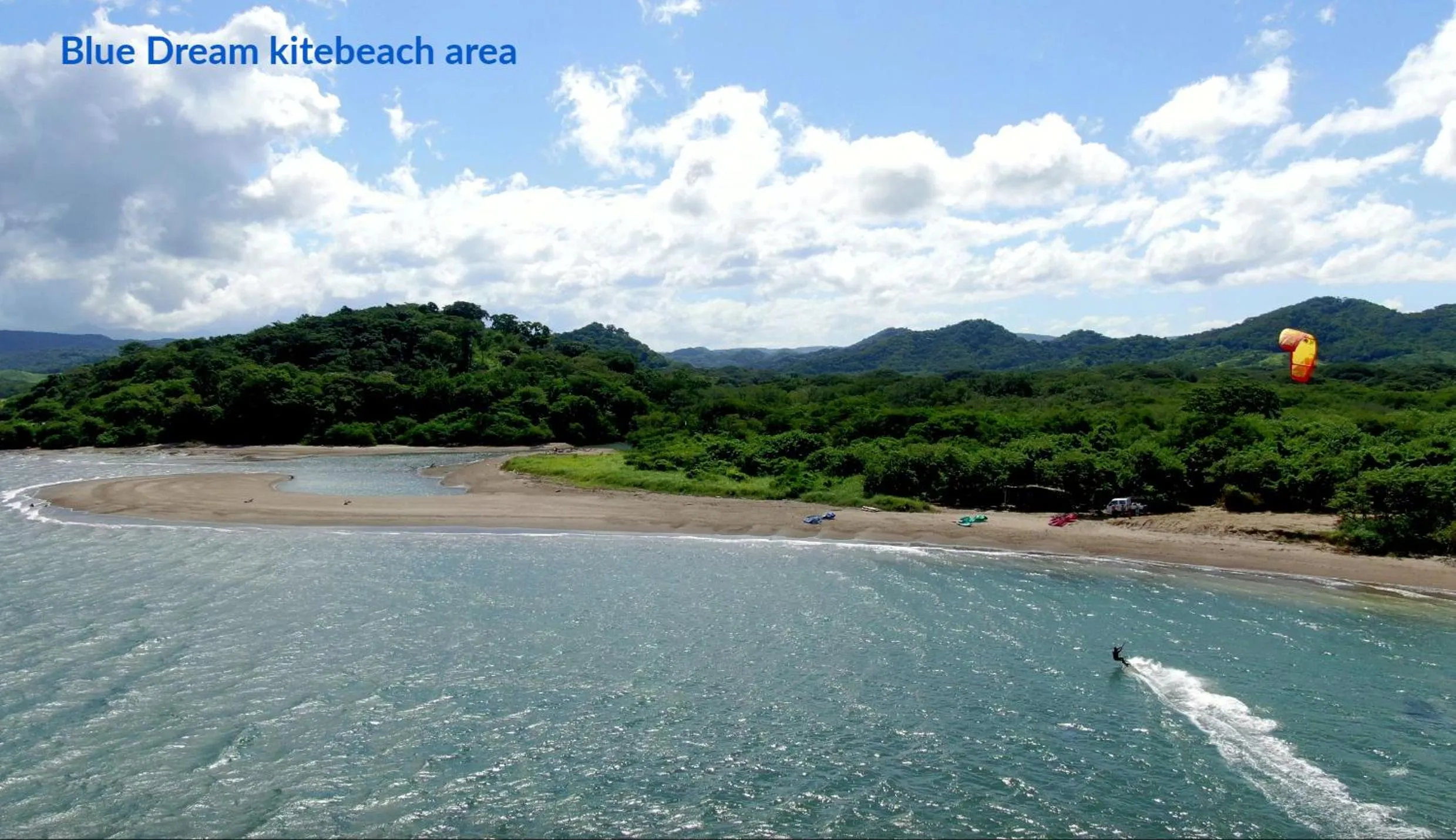 Natural landscape in Blue Dream Kite Boarding Resort Costa Rica