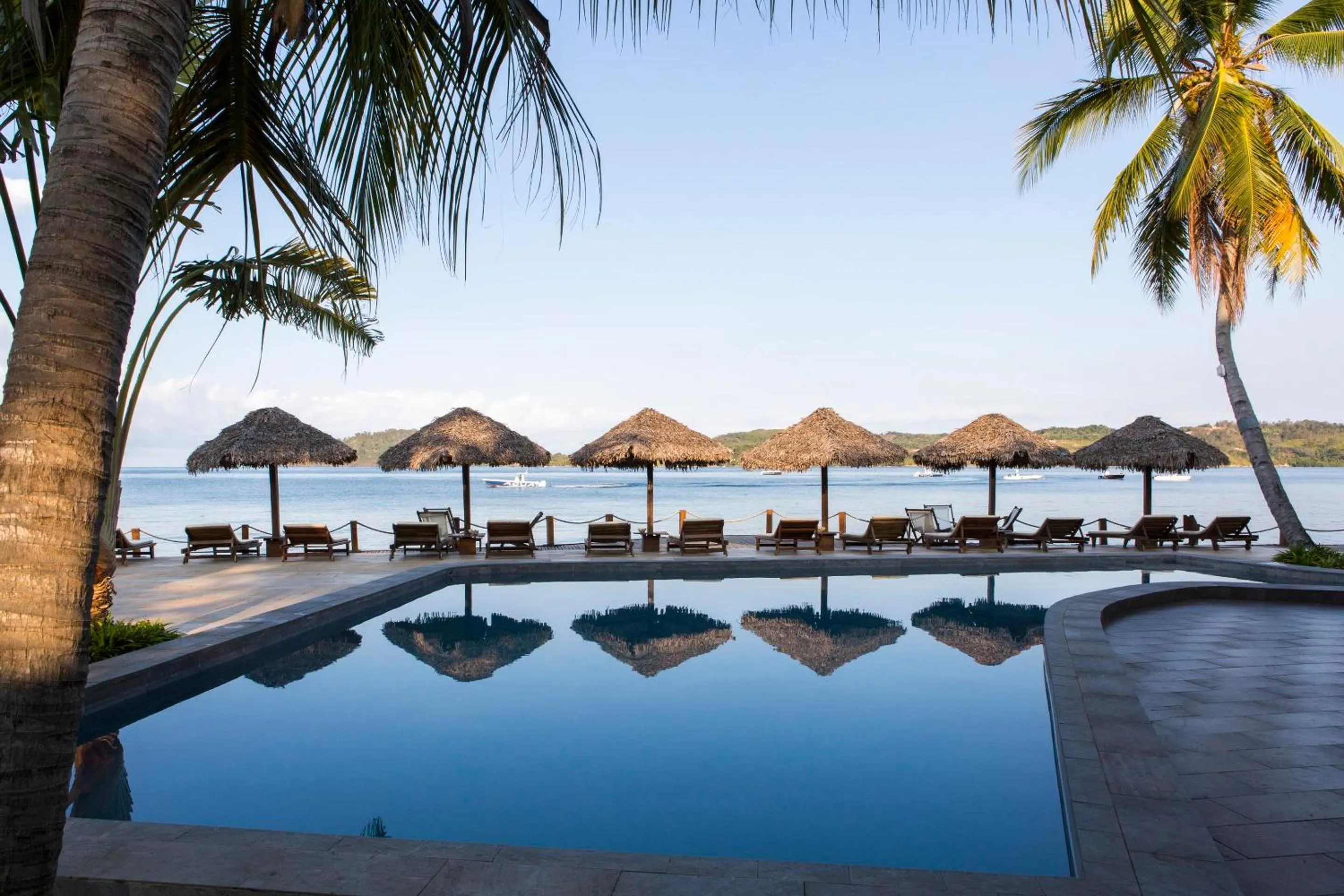 Swimming pool in Corail Noir Hotel
