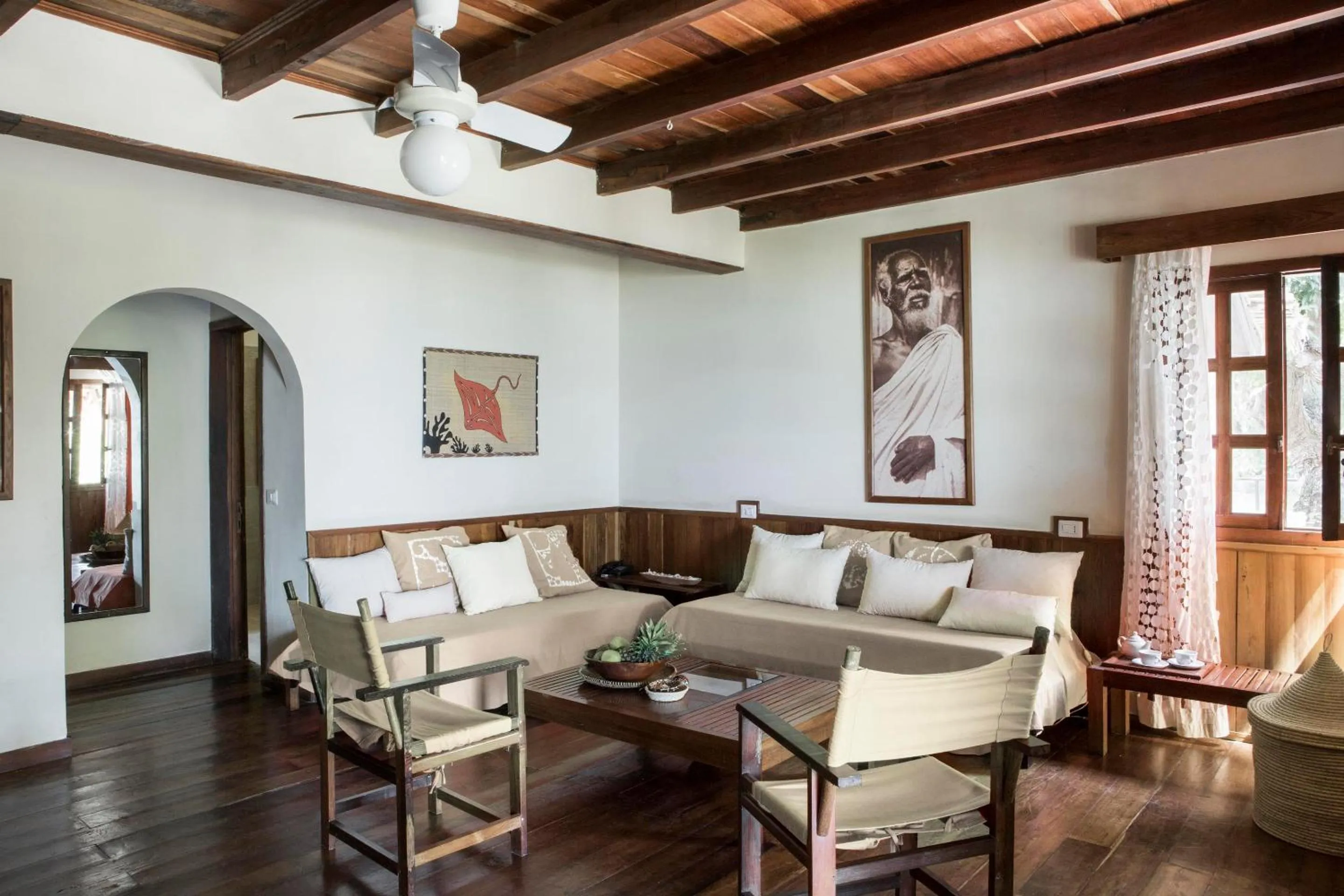 Living room in Corail Noir Hotel