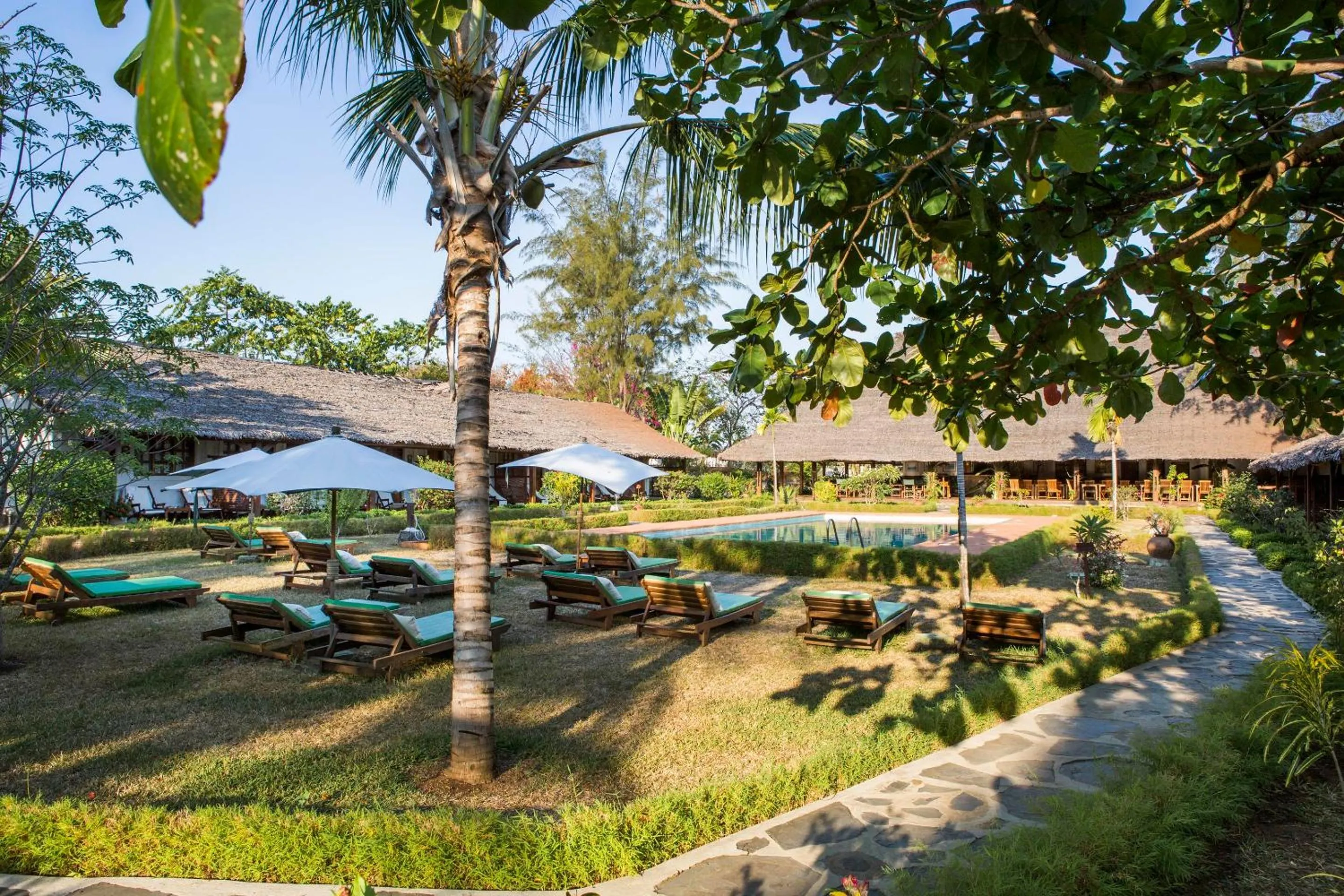 Garden in Corail Noir Hotel