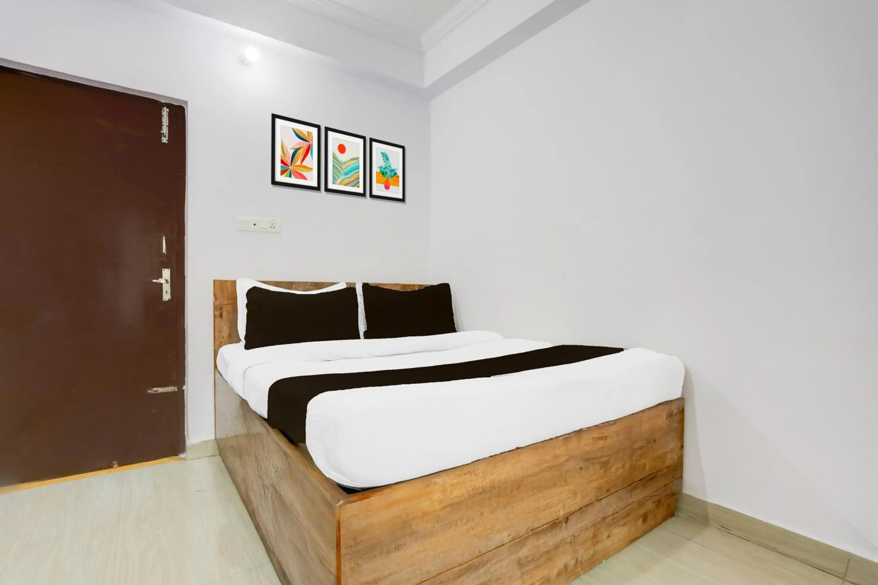 Bedroom, Bed in Super Hotel O Rajeev Nagar Formerly Happy Journey