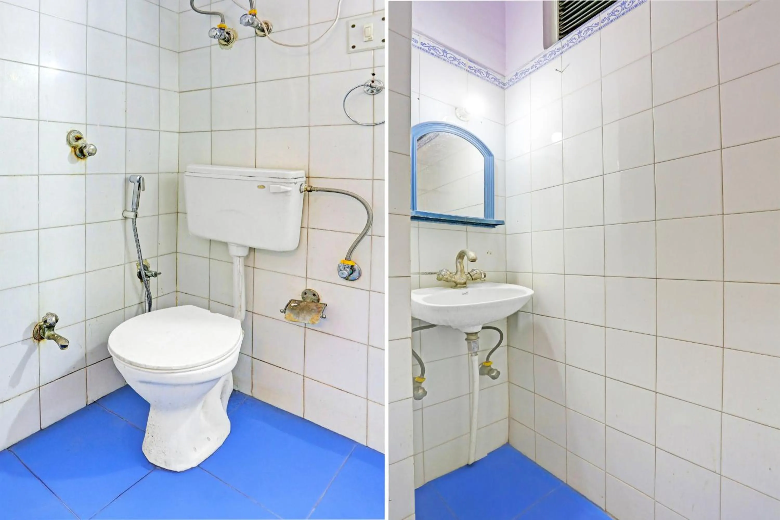 Bathroom in Super Collection O Bani Park Near Collectorate Circle Formerly Anuja Palace