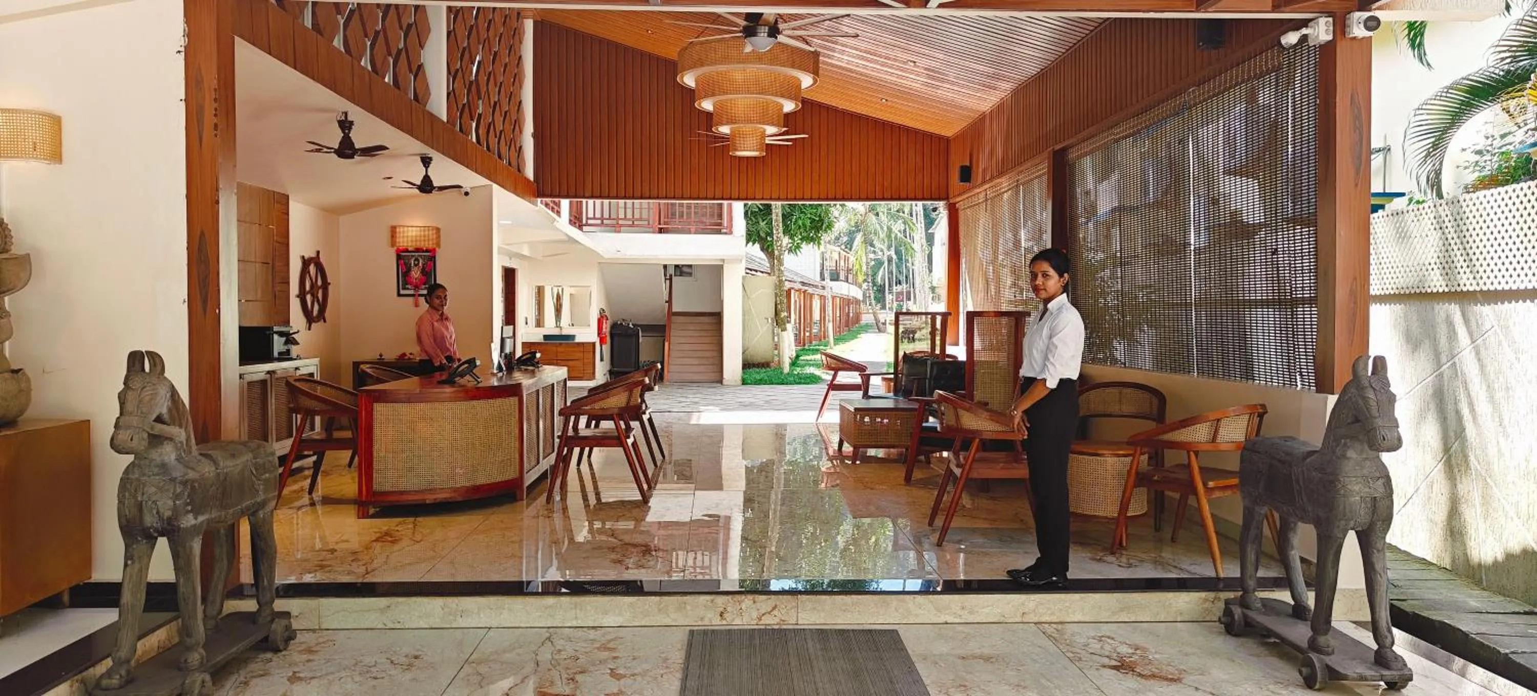 Lobby or reception in Arina Island Resort - A Bergamont Hotel, Havelock
