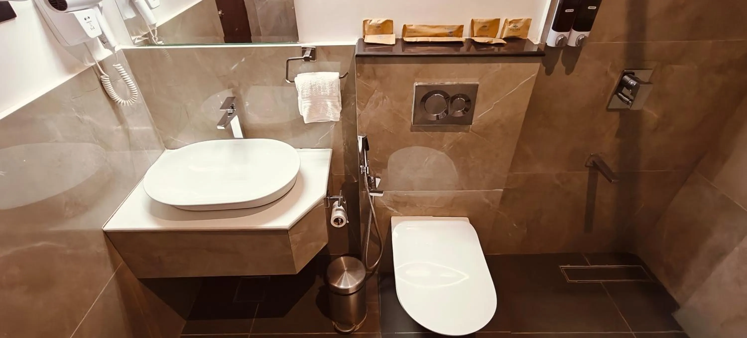 Shower in Arina Island Resort - A Bergamont Hotel, Havelock