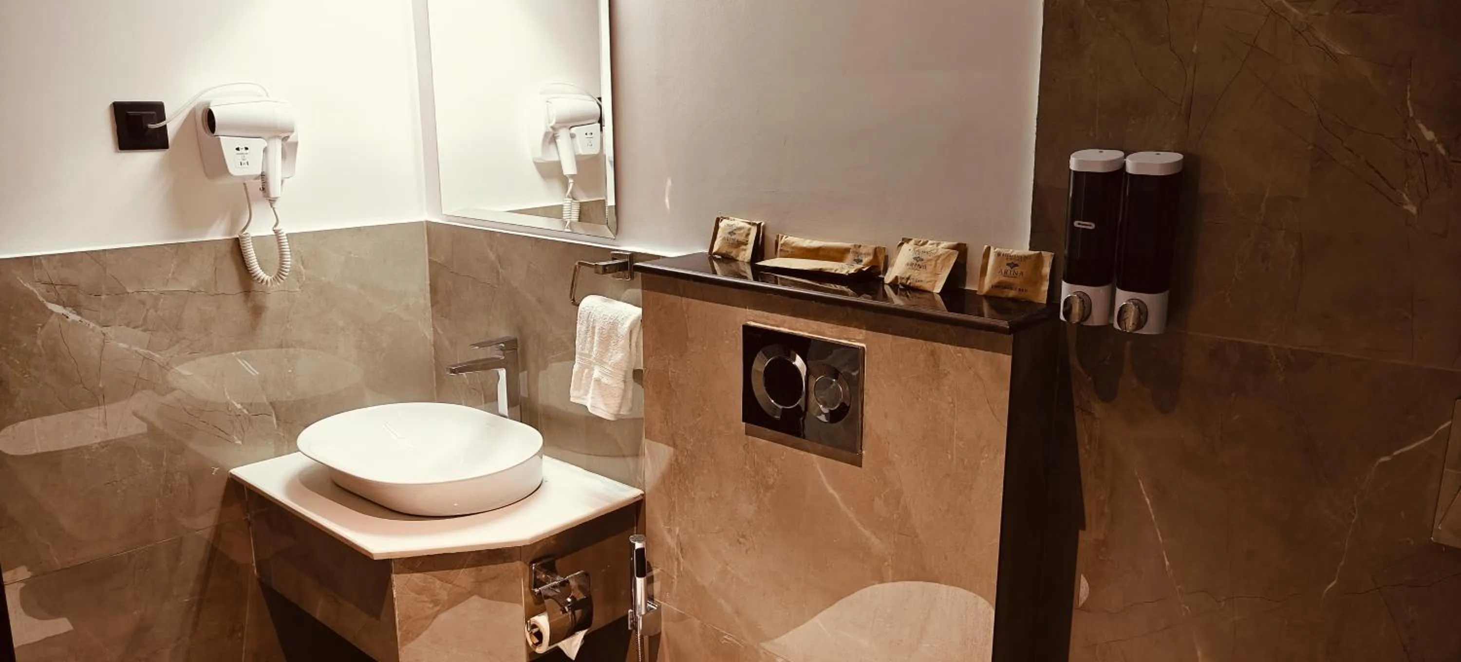 Bathroom in Arina Island Resort - A Bergamont Hotel, Havelock