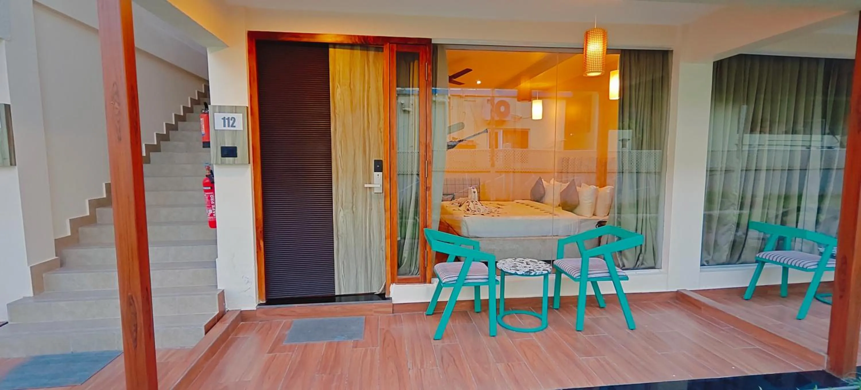 Patio in Arina Island Resort - A Bergamont Hotel, Havelock