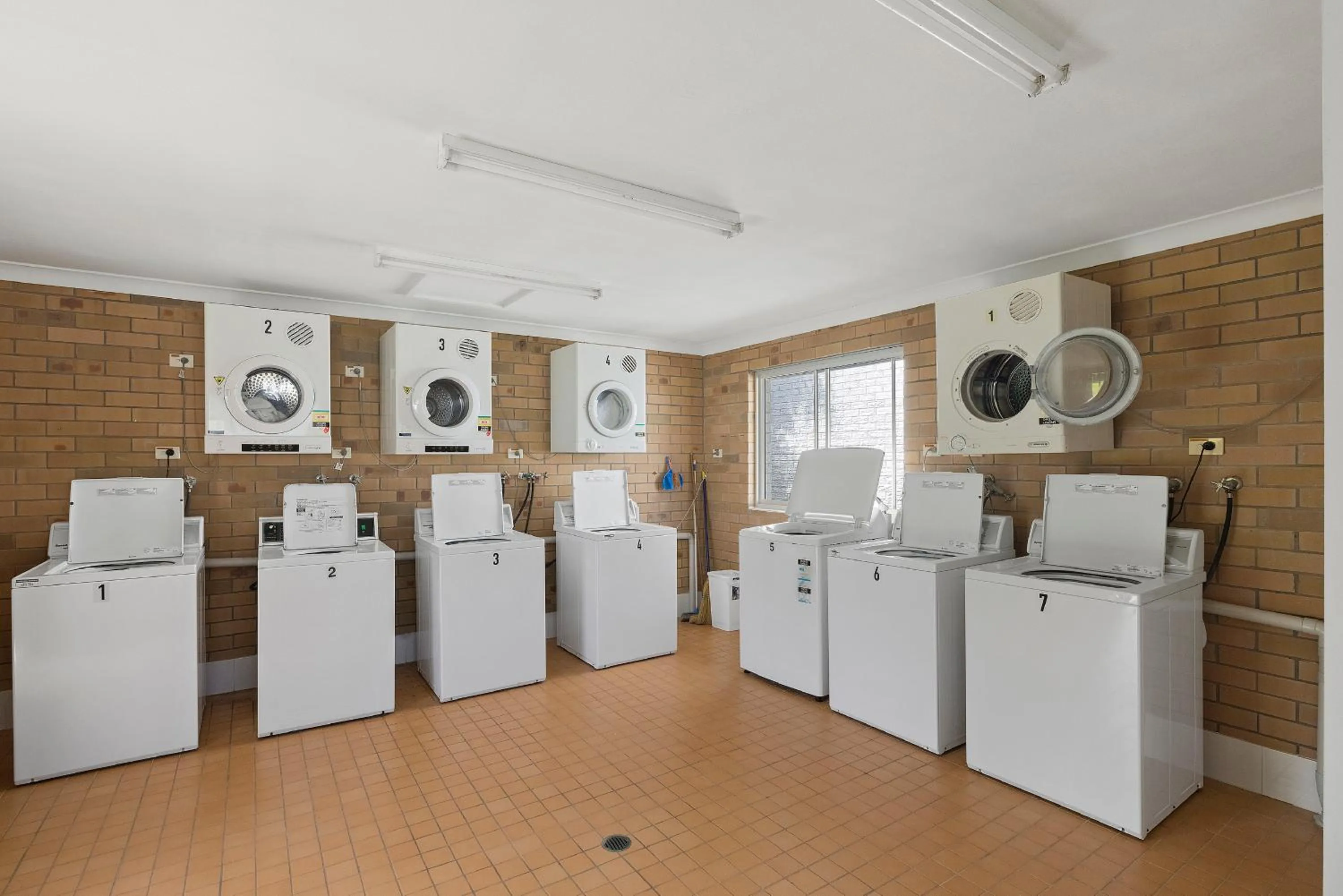 laundry in Seaside Holiday Resort