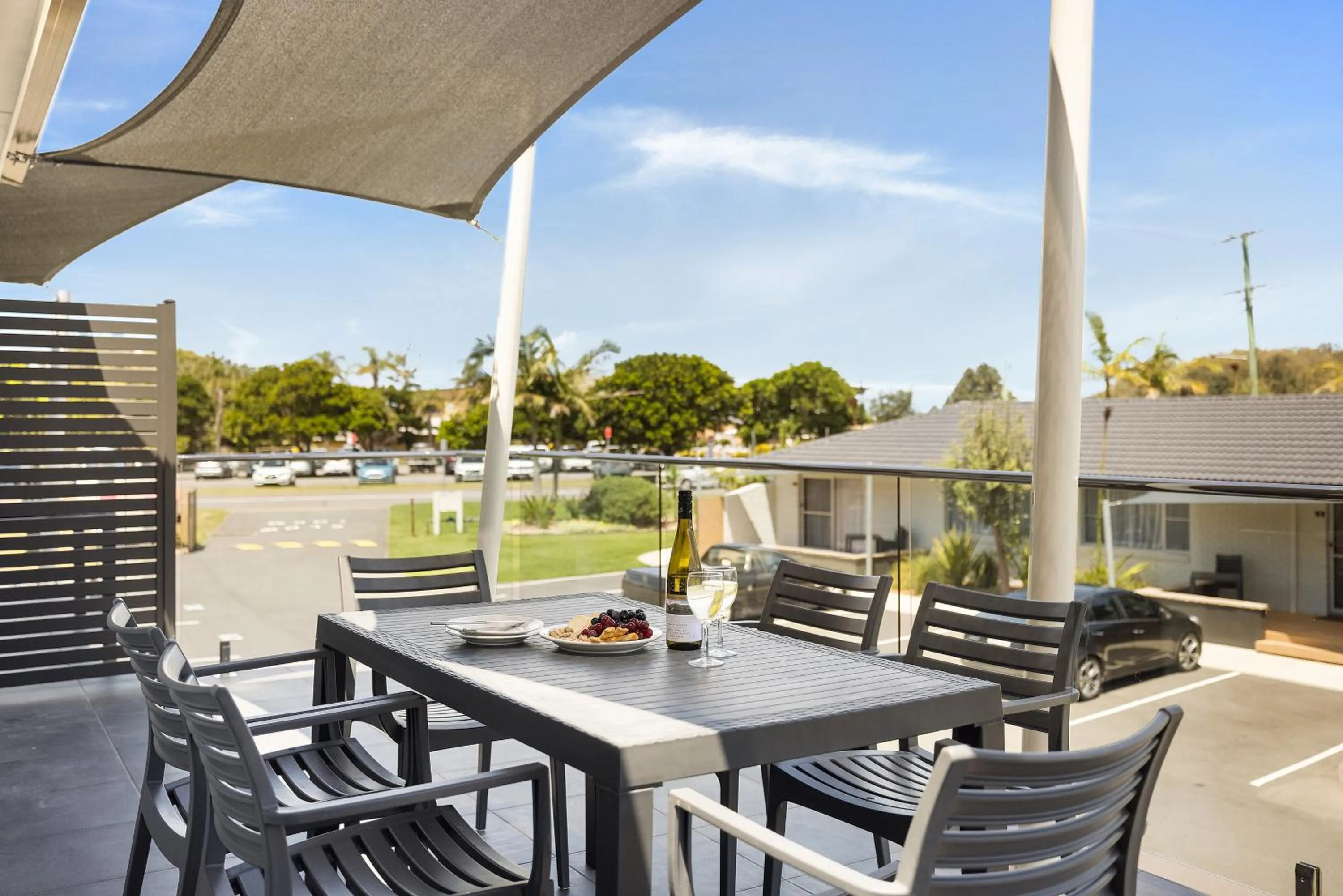 Balcony/Terrace in Seaside Holiday Resort