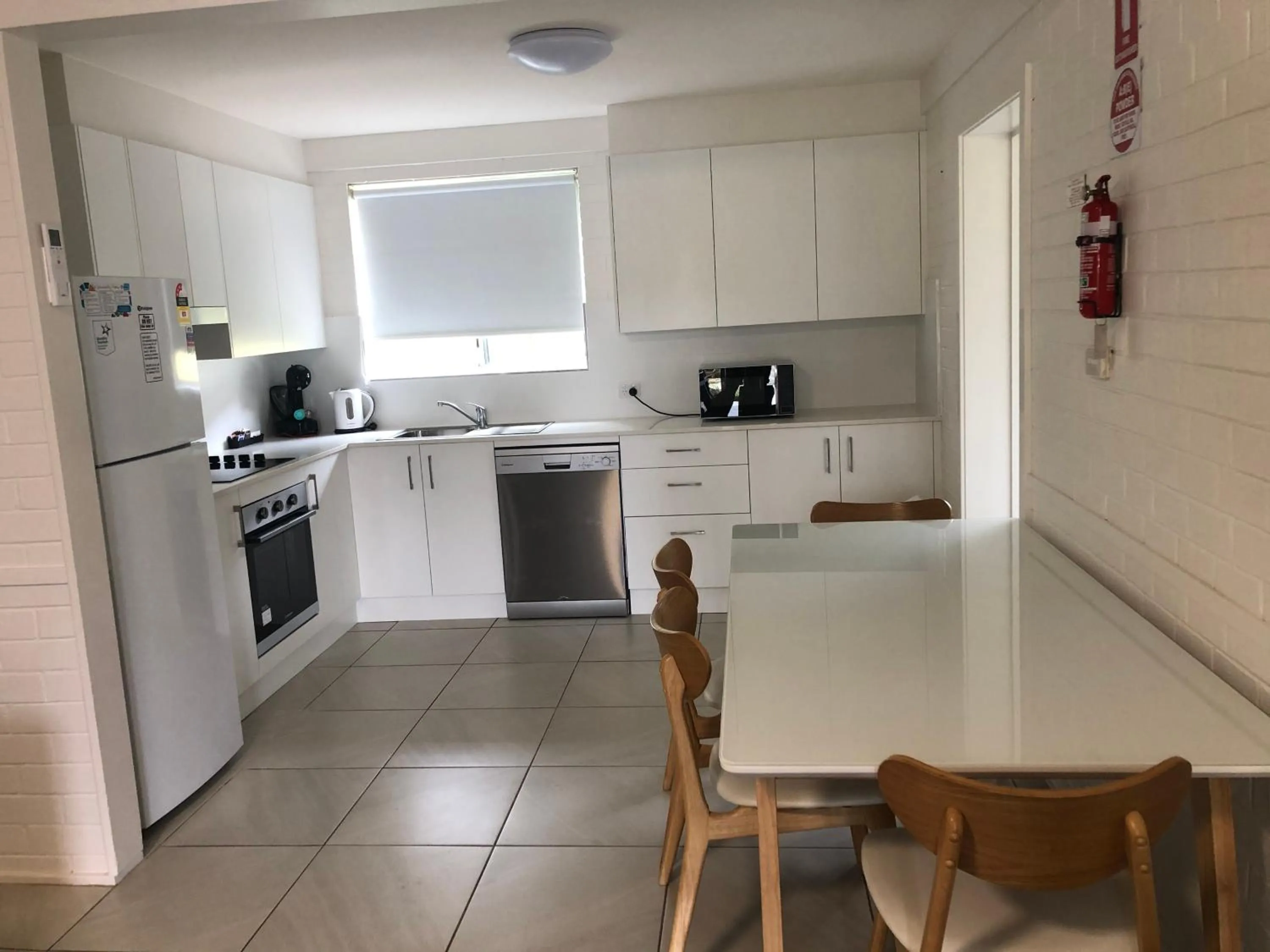 Kitchen or kitchenette in Seaside Holiday Resort