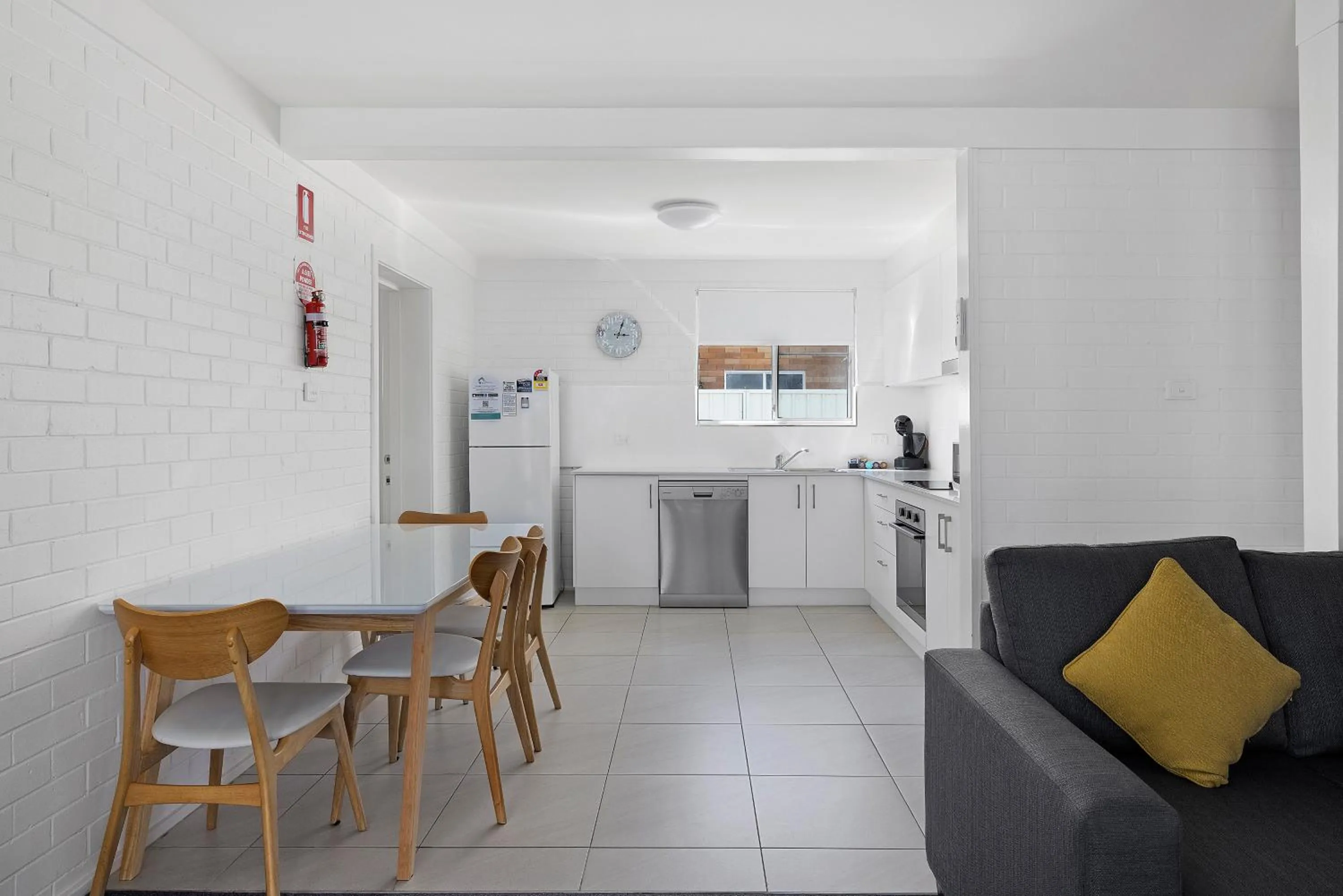 Kitchen or kitchenette in Seaside Holiday Resort