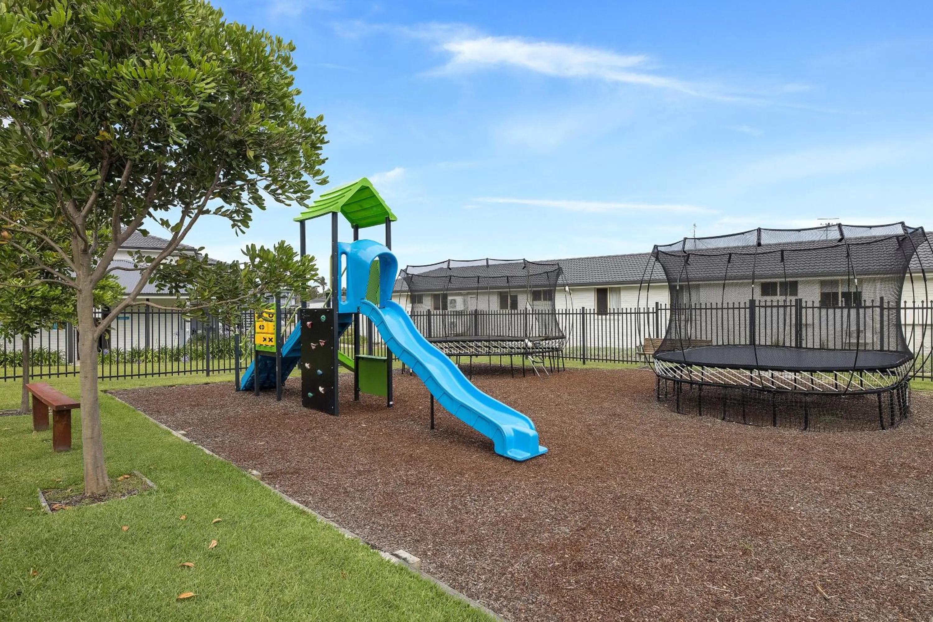Children play ground in Seaside Holiday Resort