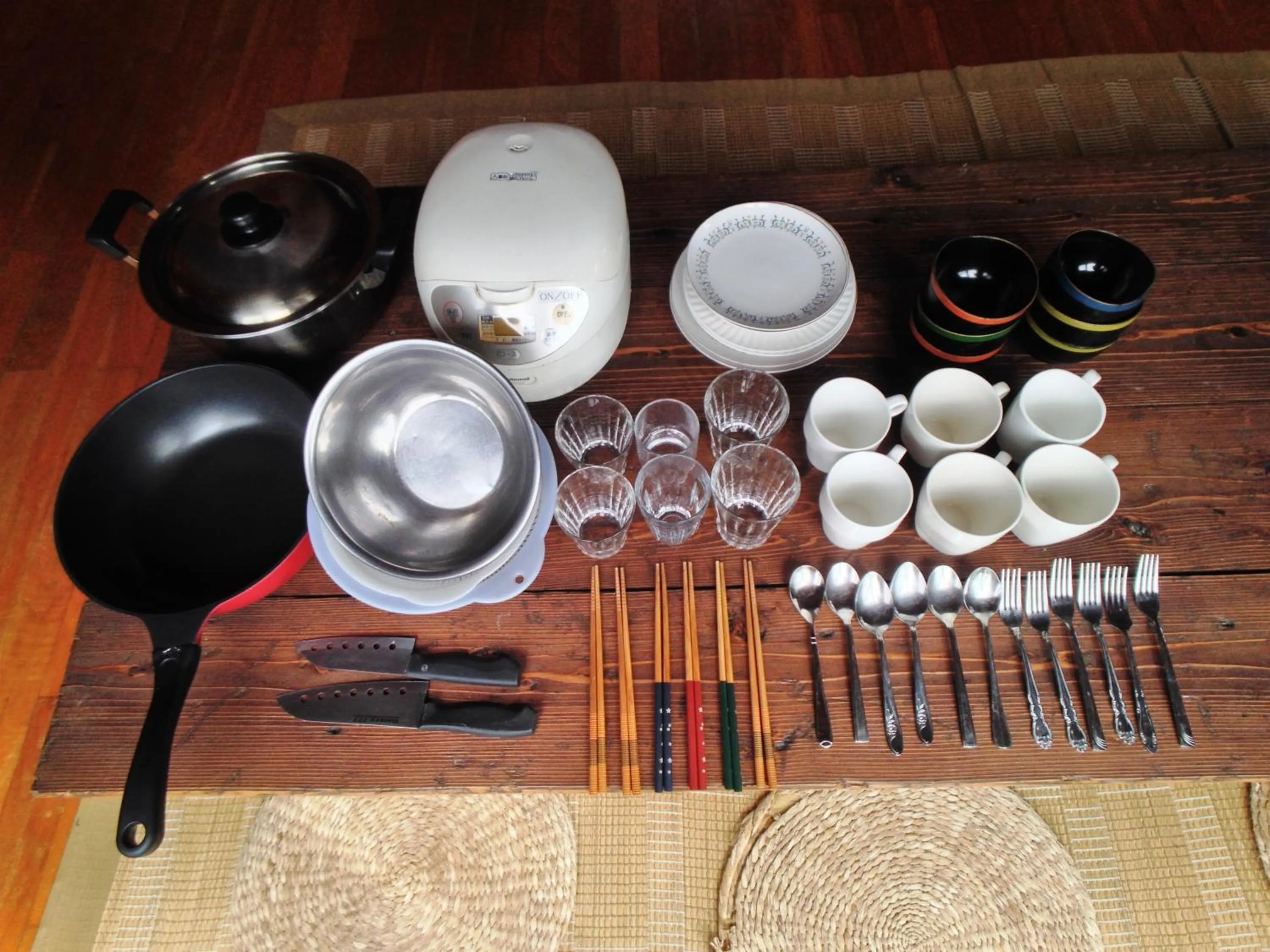 Kitchen or kitchenette in Tokashiki Guest House