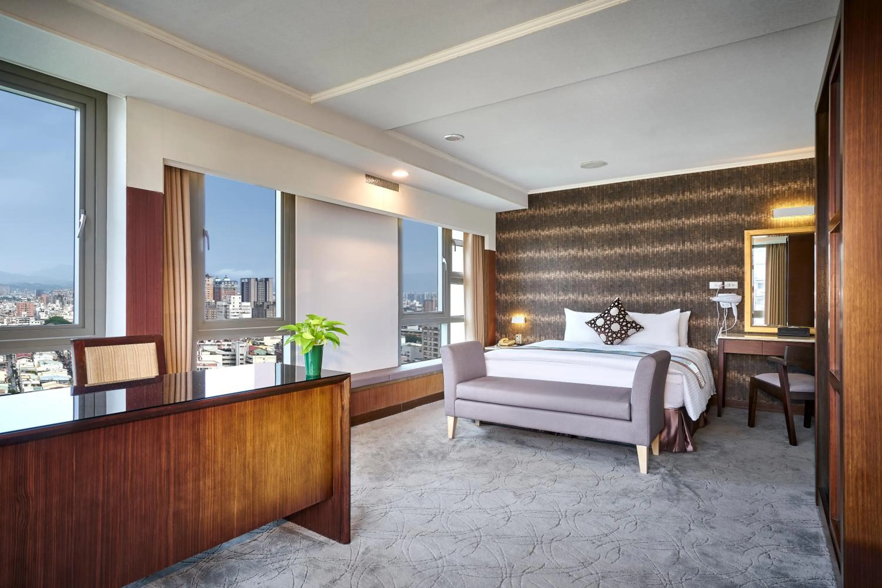 Seating area, Bed in Zhong Ke Hotel