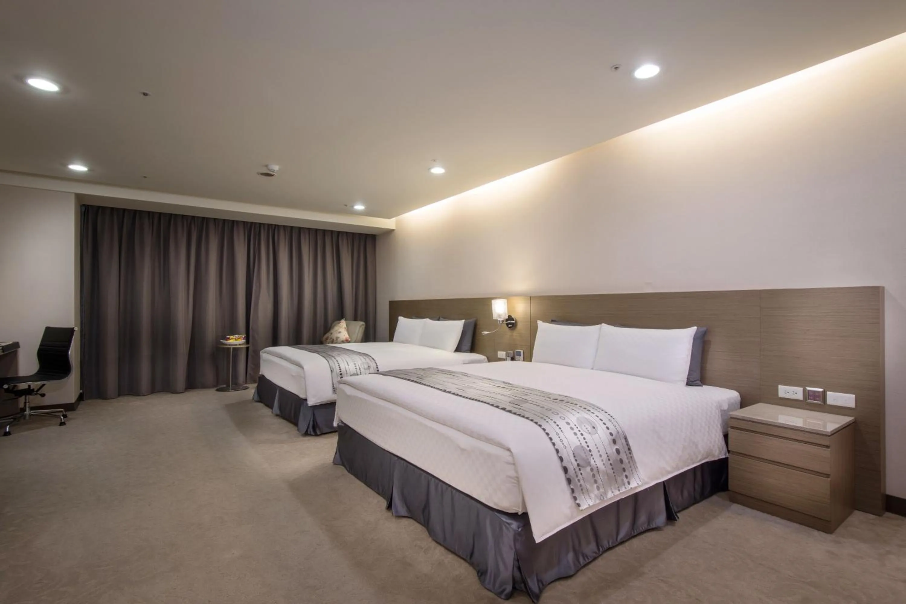 Bed in Zhong Ke Hotel