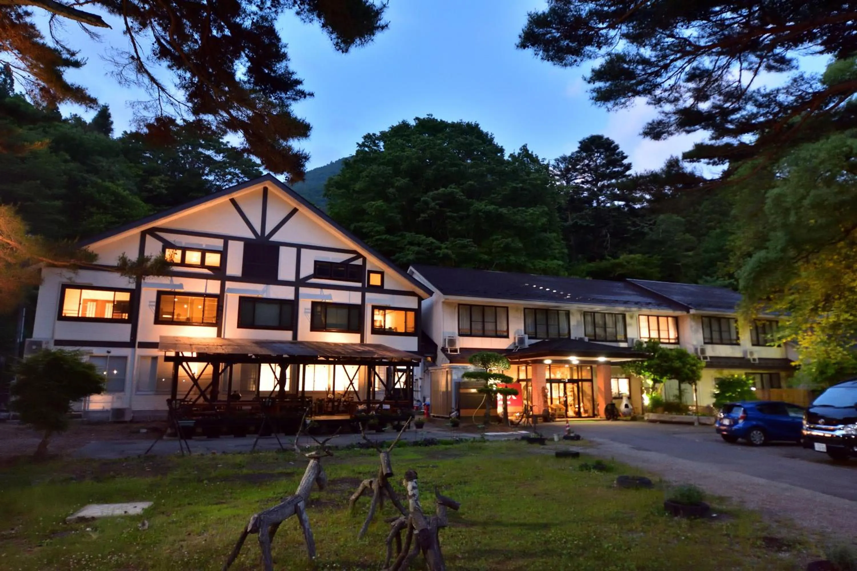 Property building in Akasawa Onsen Ryokan