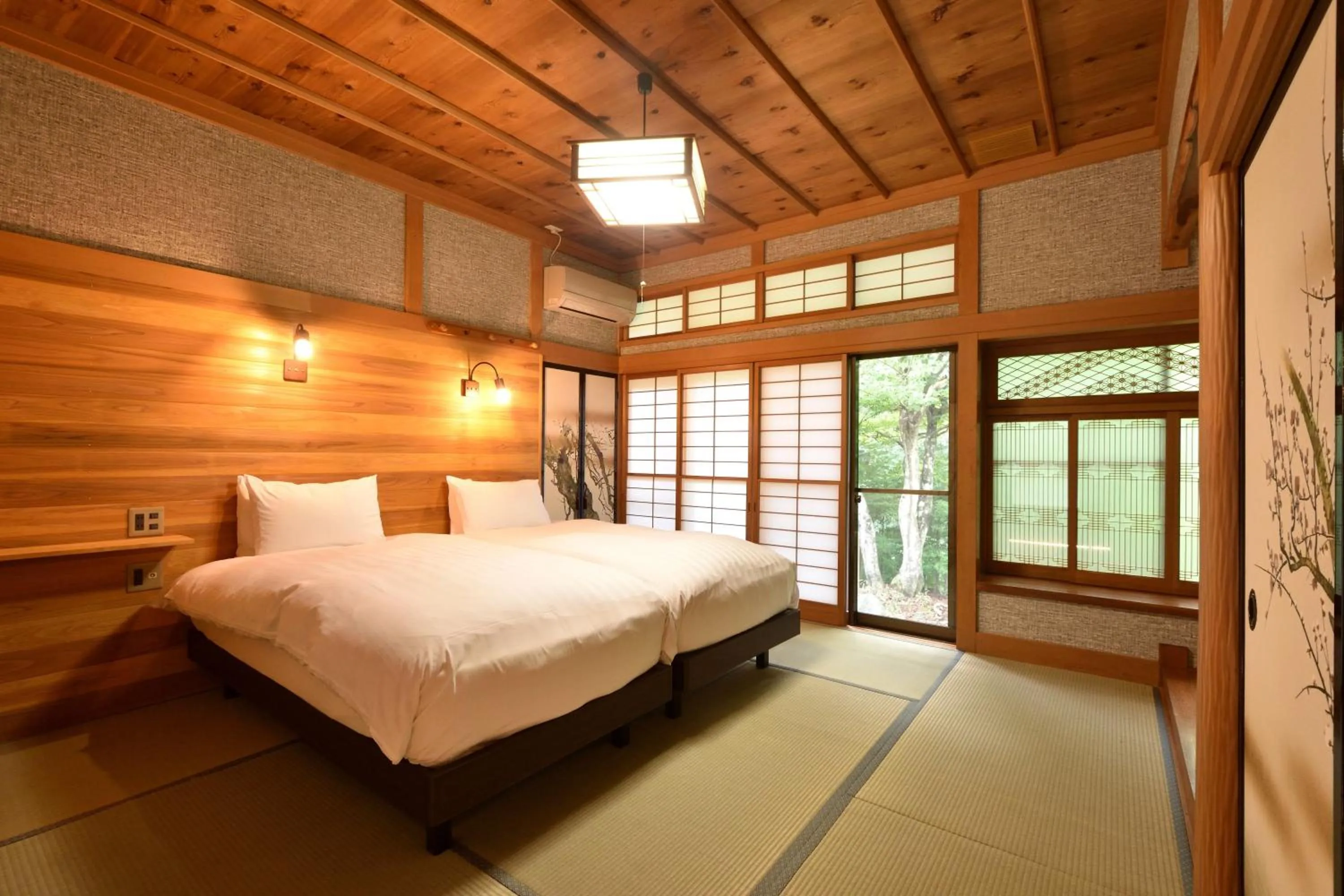 Bed in Akasawa Onsen Ryokan