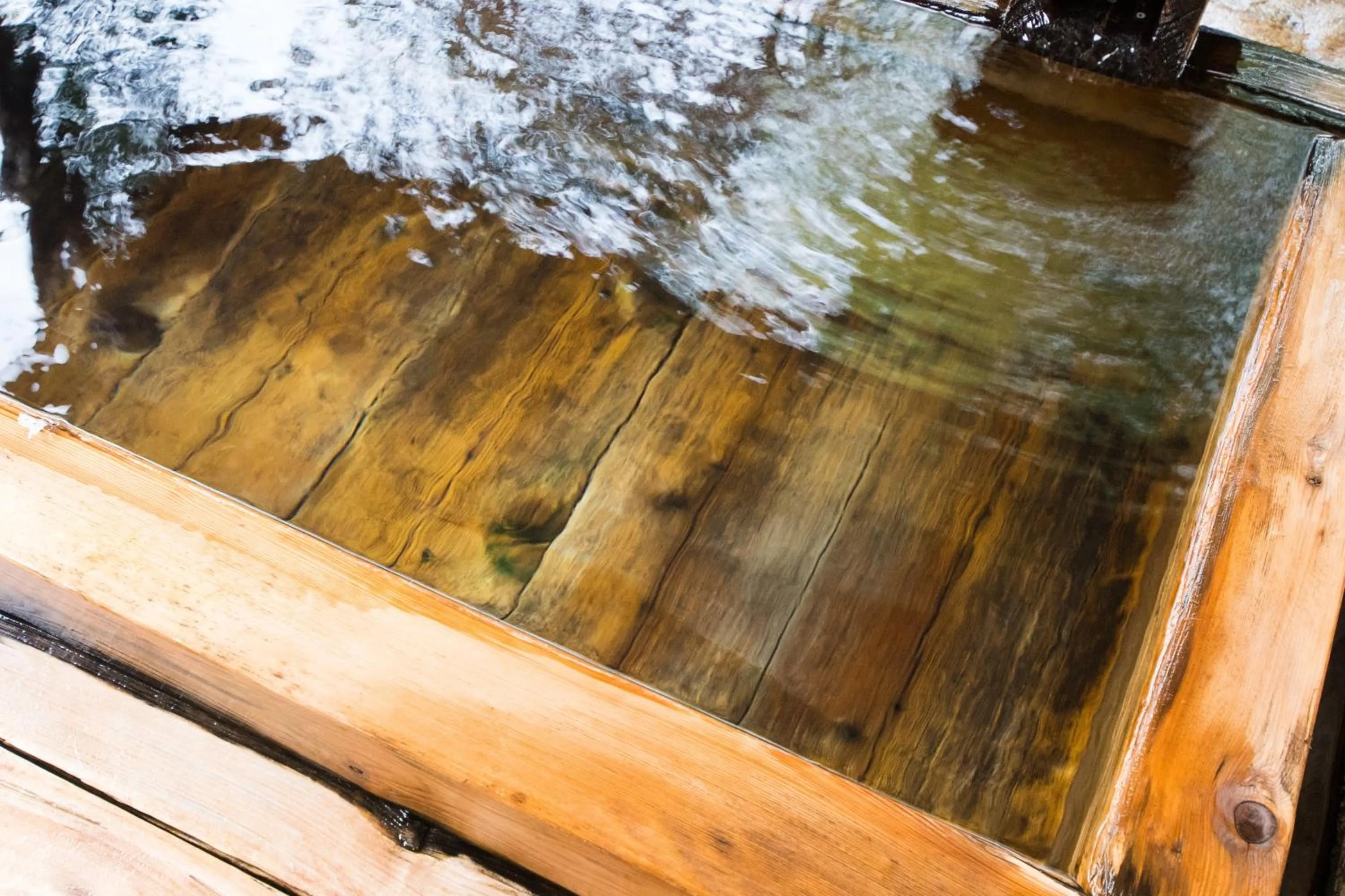 Hot Tub in Akasawa Onsen Ryokan