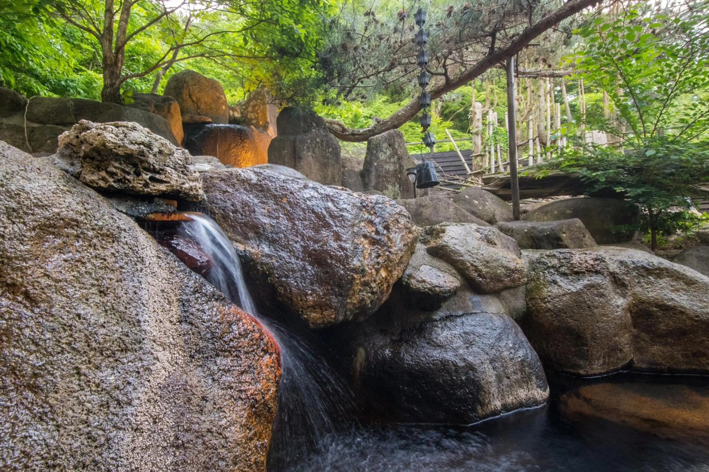 Hot Spring Bath in Akasawa Onsen Ryokan