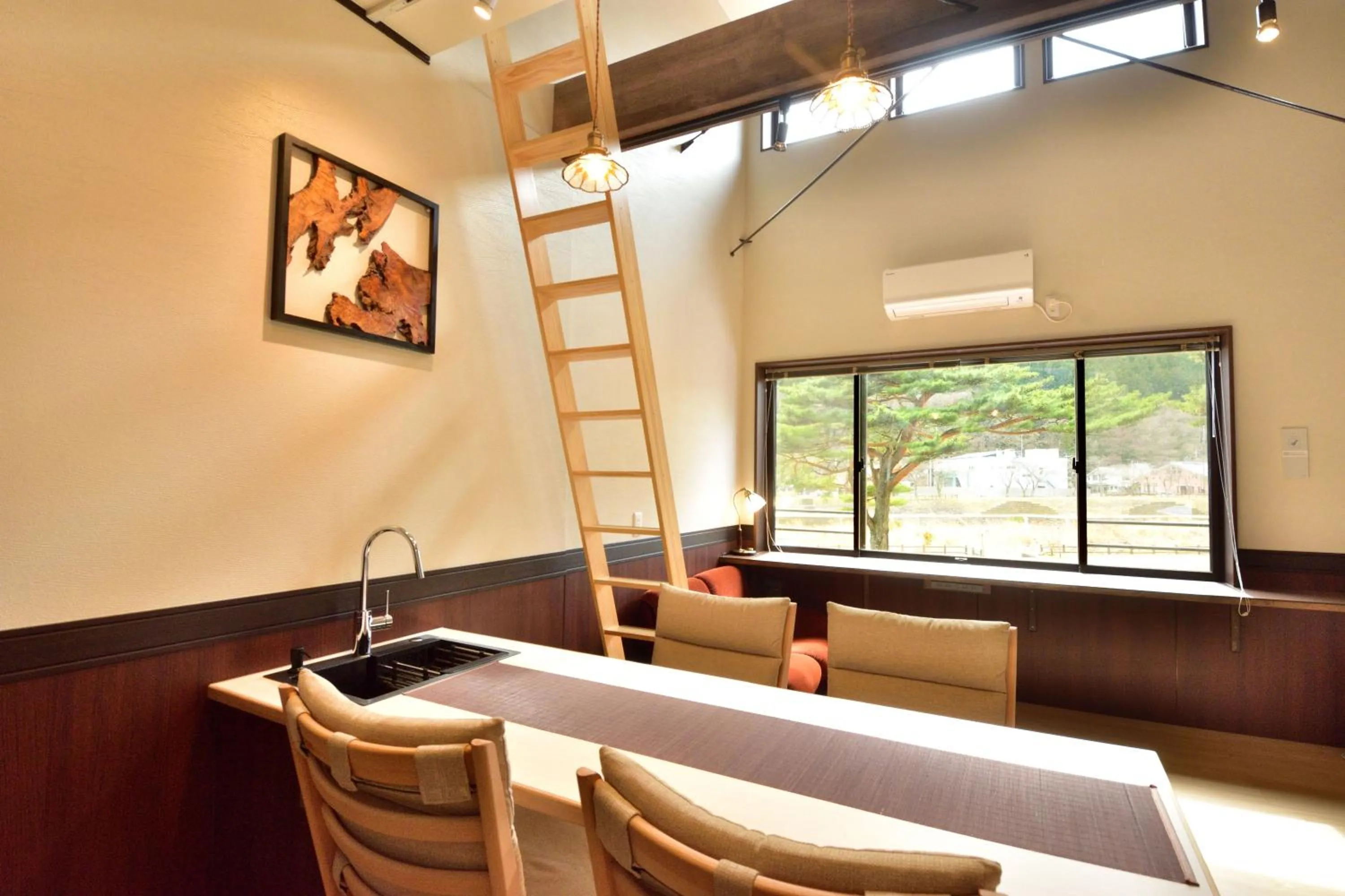 Living room in Akasawa Onsen Ryokan