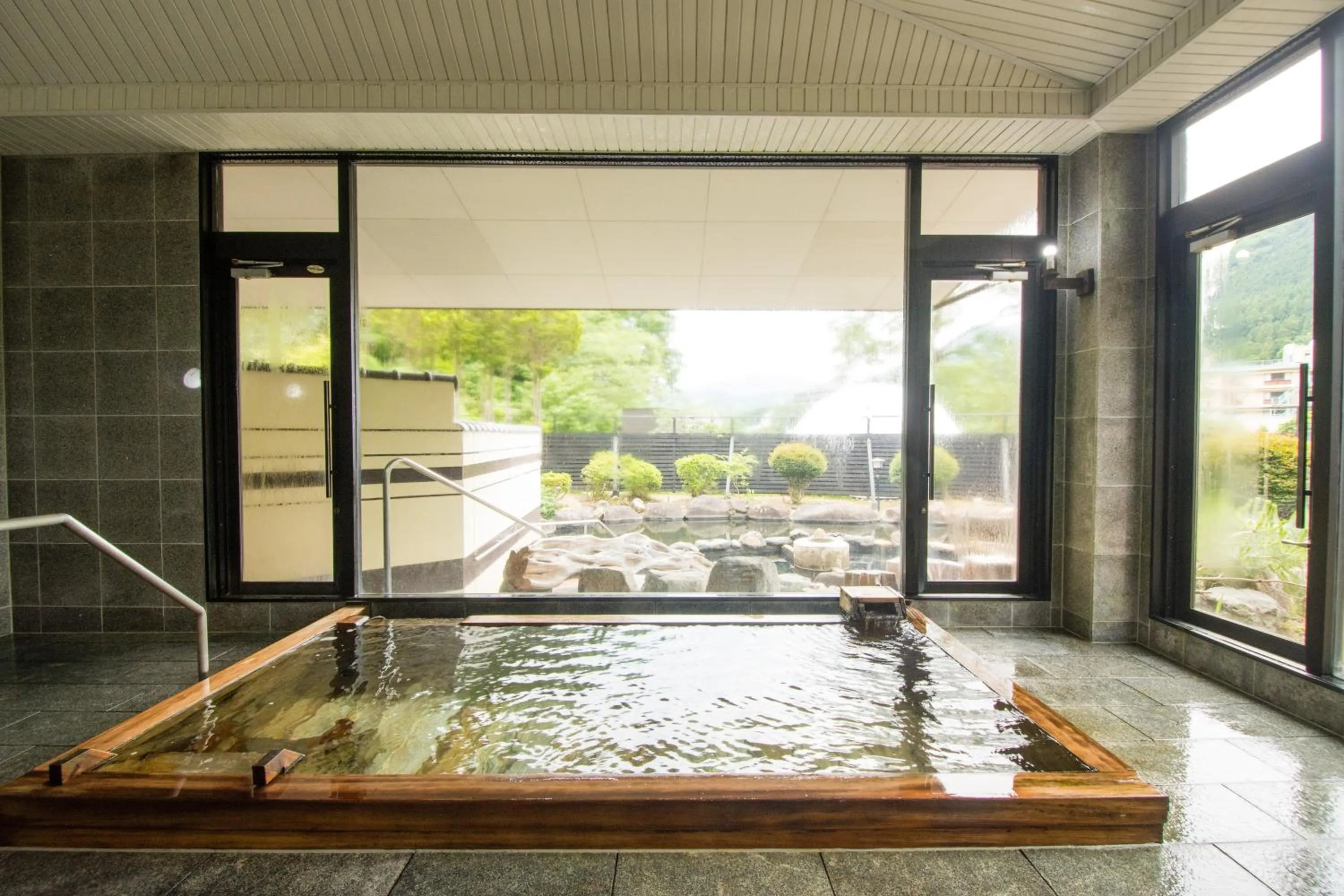Hot Spring Bath in Akasawa Onsen Ryokan