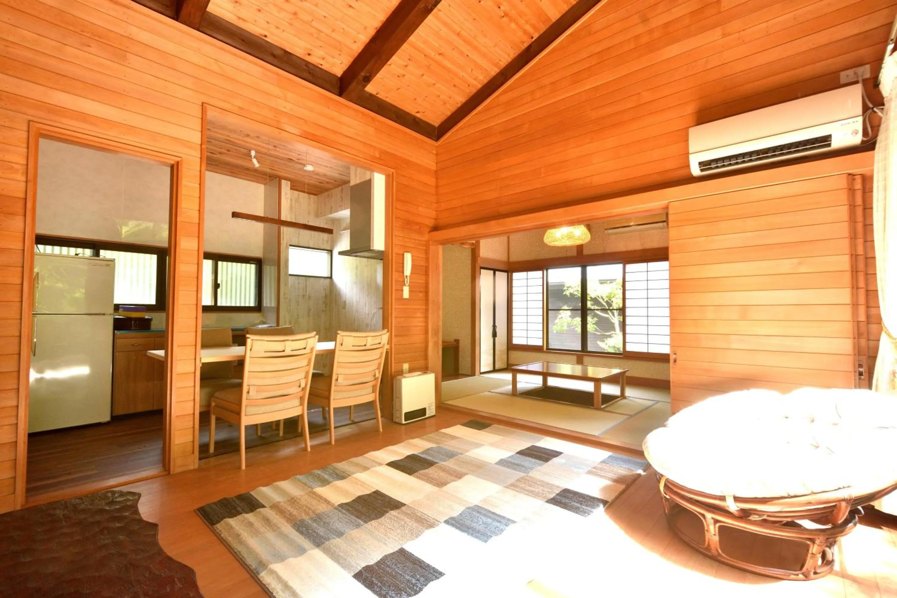 Living room in Akasawa Onsen Ryokan