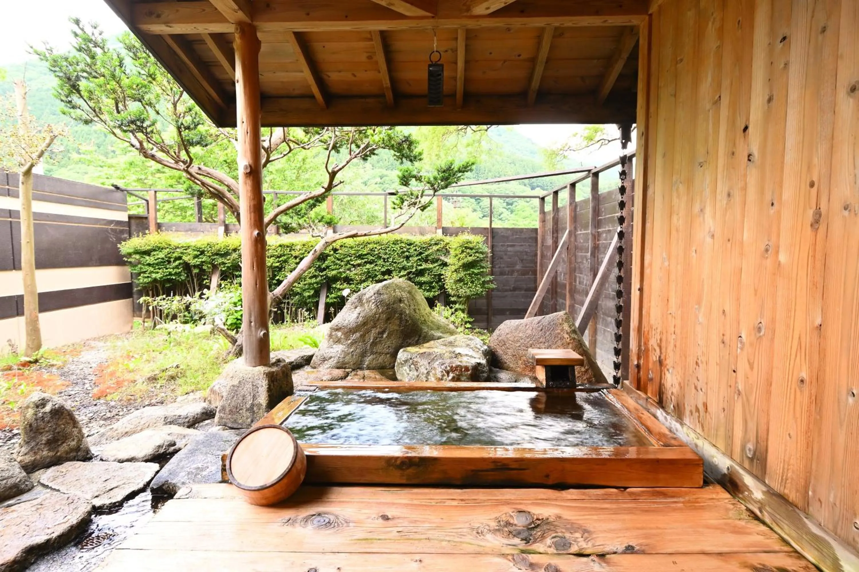 Garden in Akasawa Onsen Ryokan