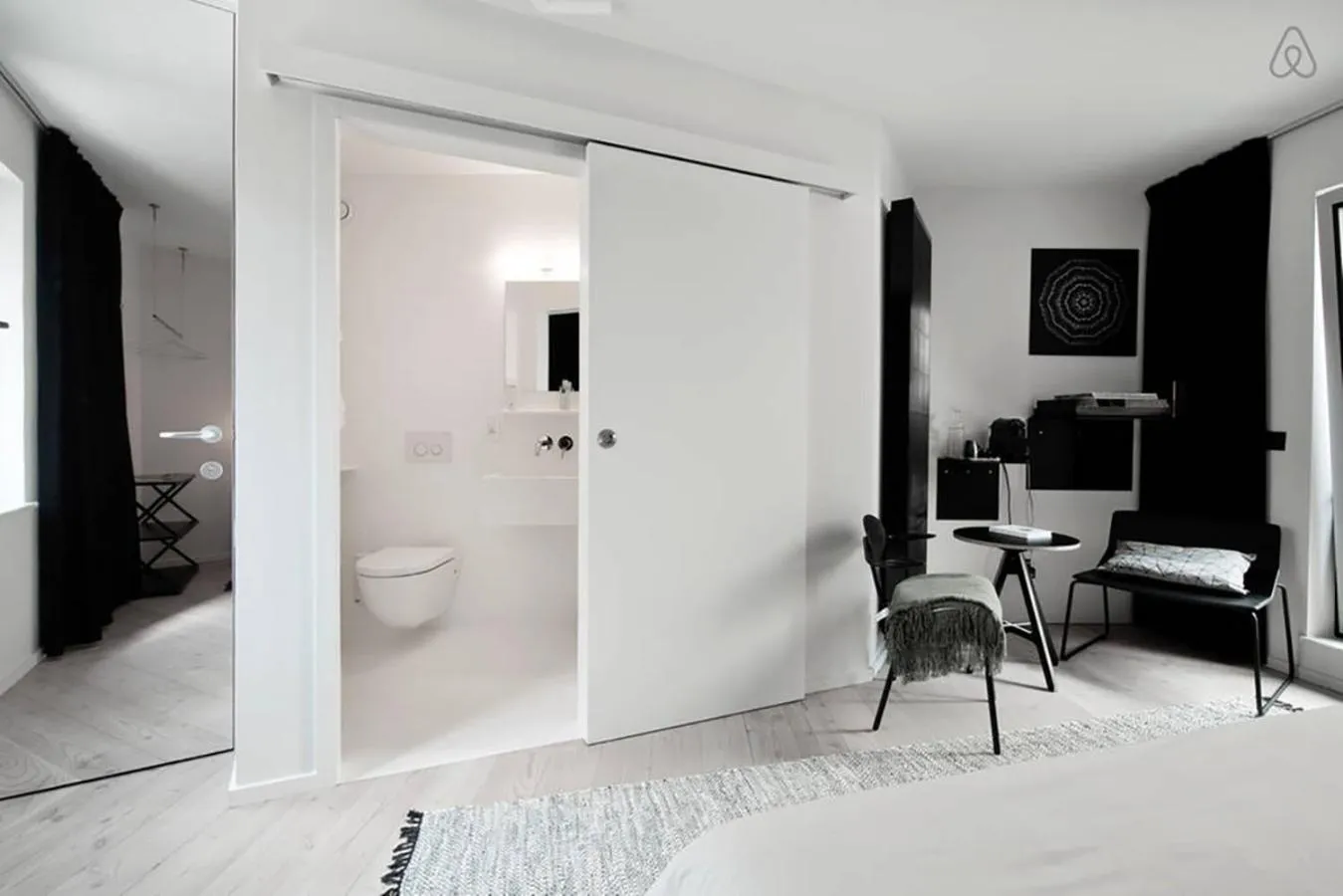 Seating area, Bed in B&B Lucy in the Sky