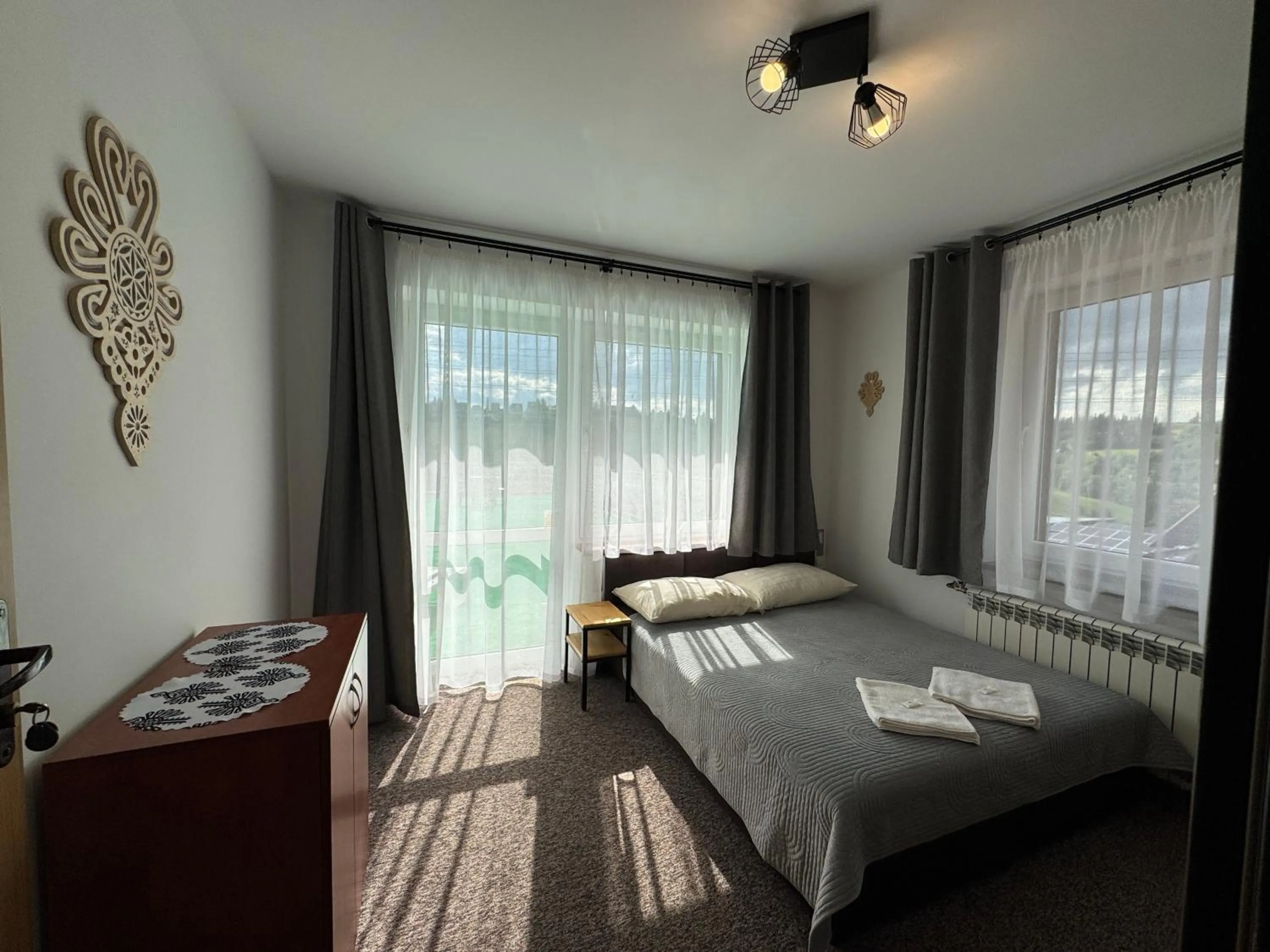 Balcony/Terrace, Bed in Willa Modra