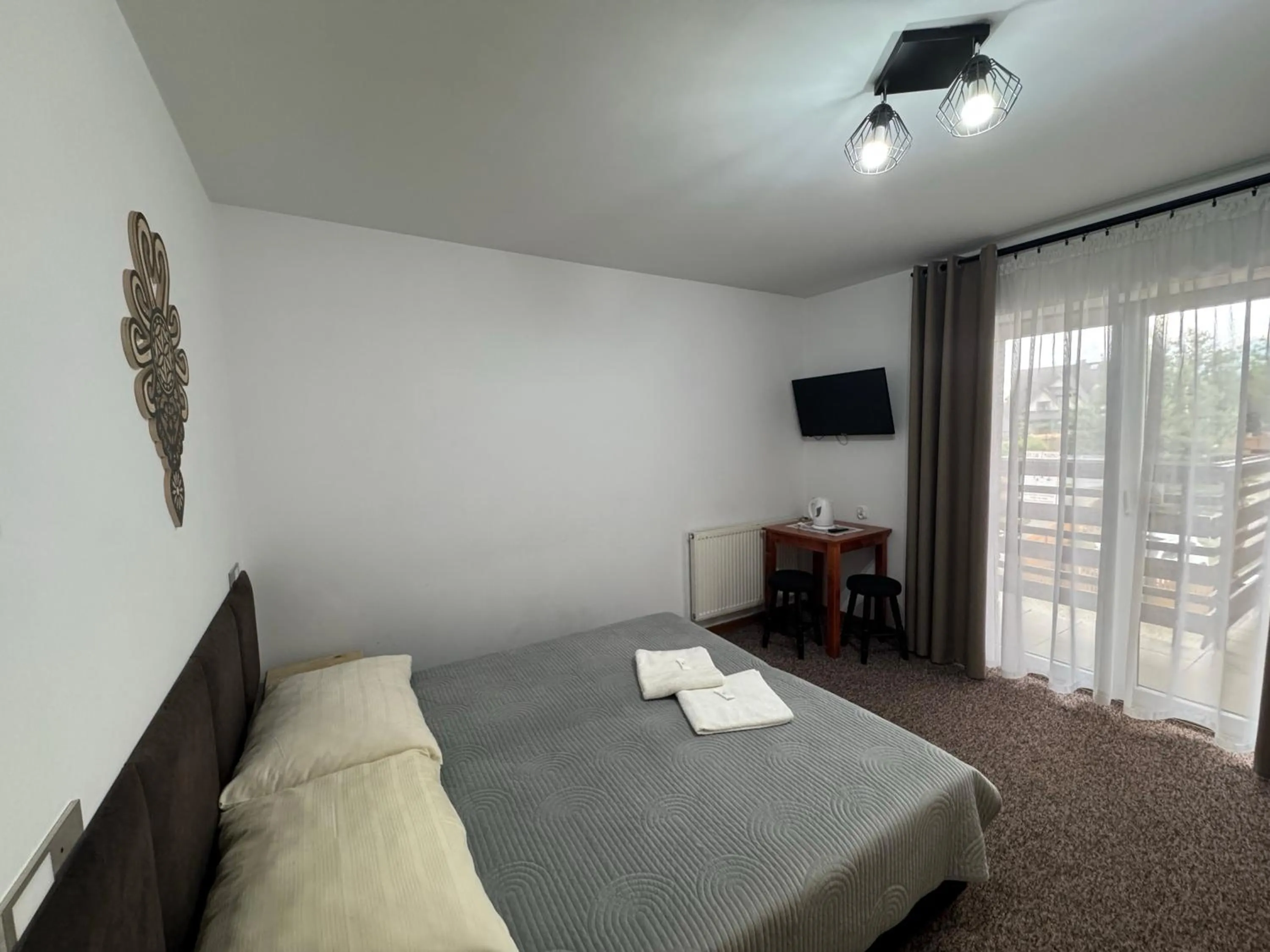 Balcony/Terrace, Bed in Willa Modra