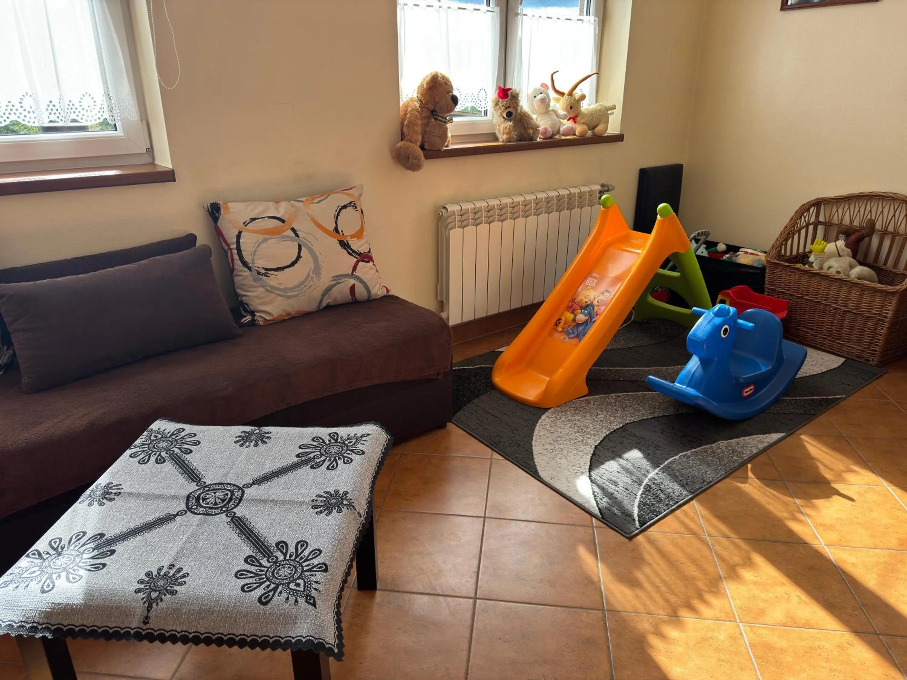 Children play ground in Willa Modra