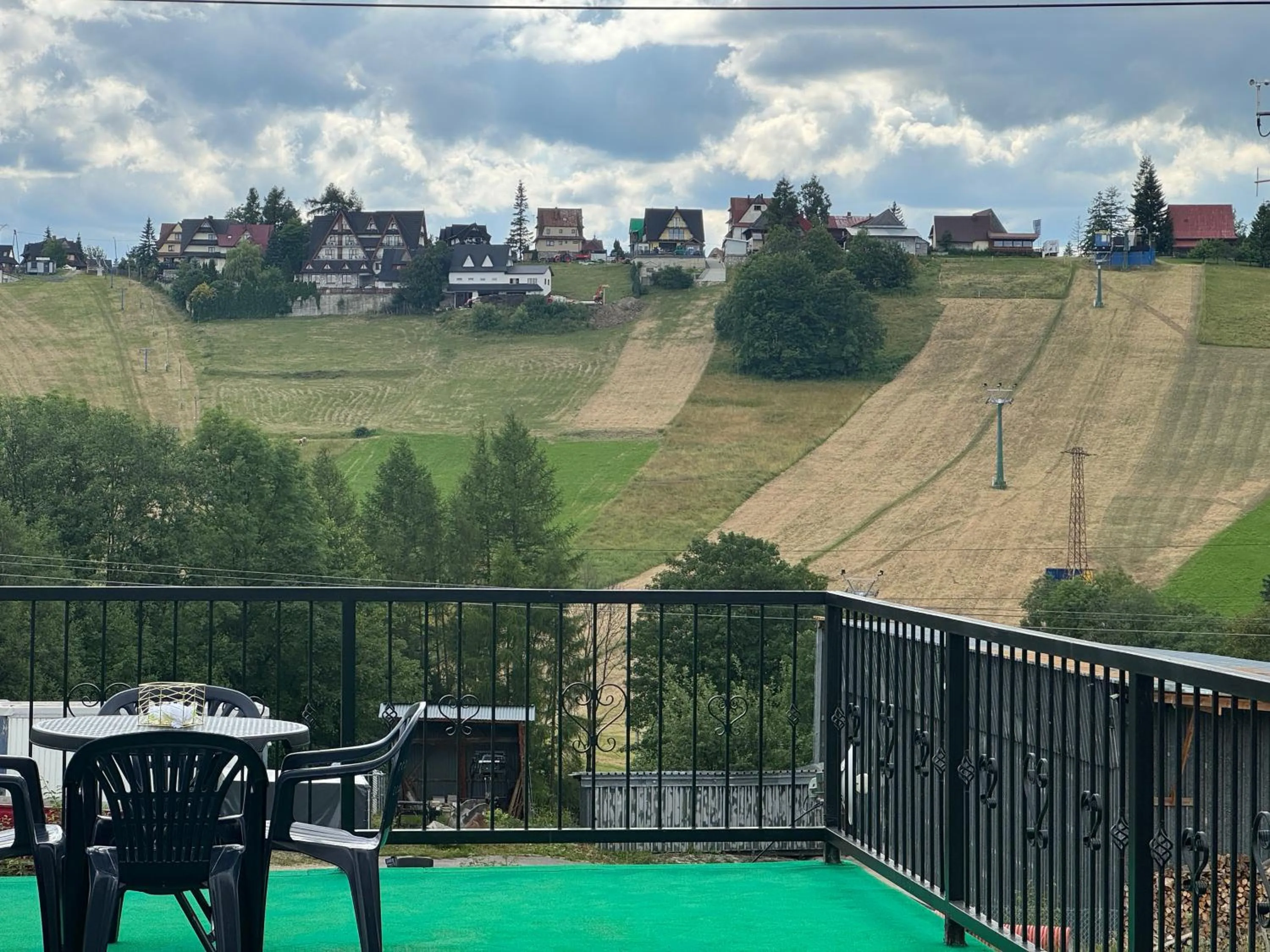 Natural landscape in Willa Modra