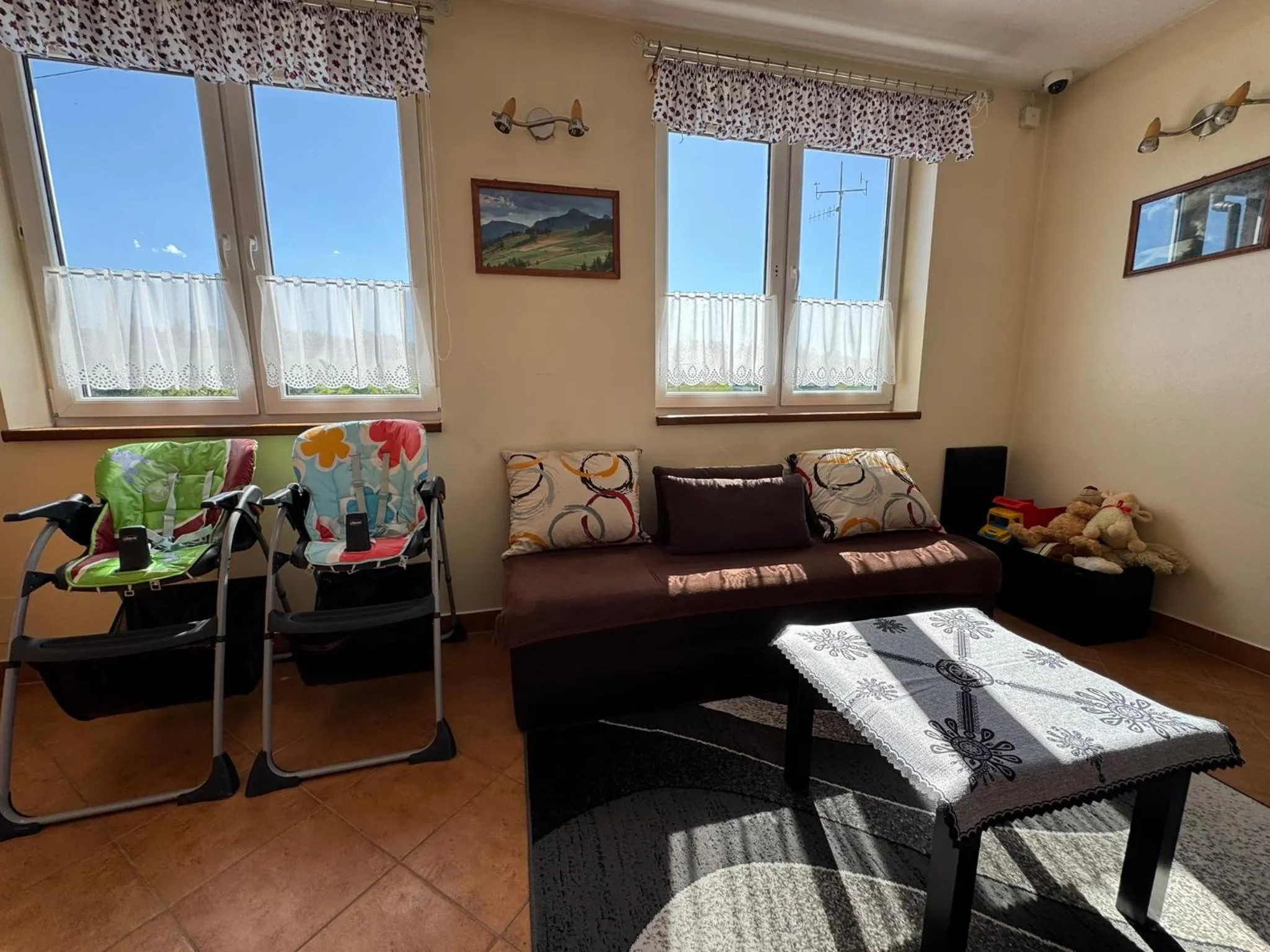 Living room in Willa Modra