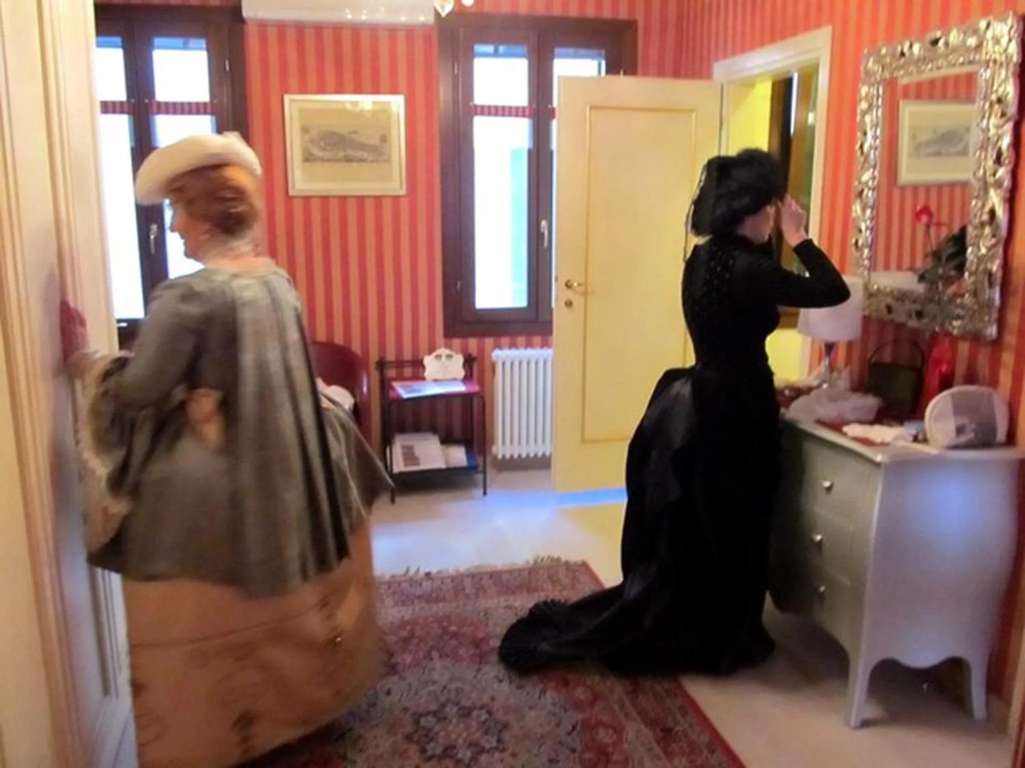 group of guests in Ca' Delle Maschere
