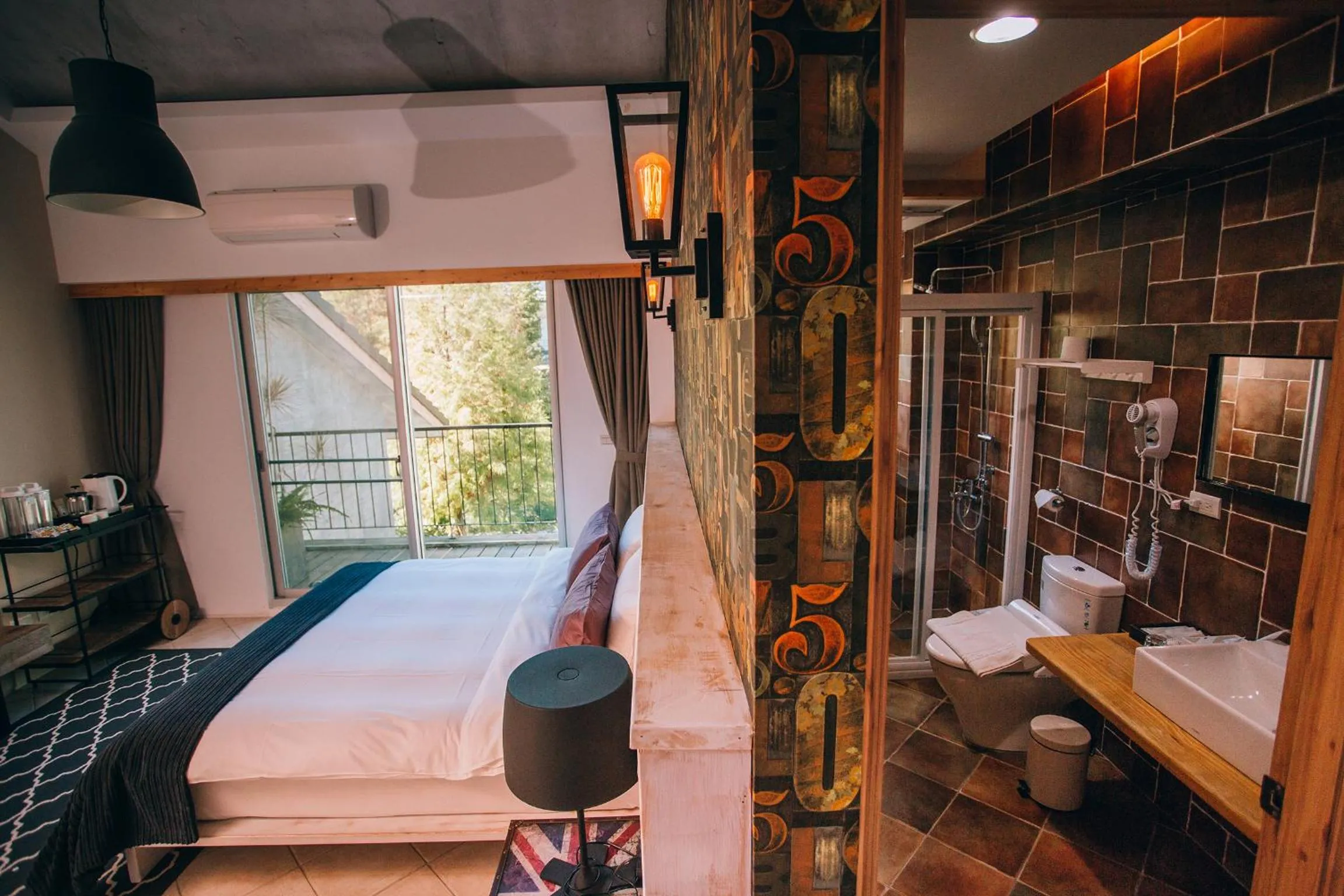 Decorative detail, Bed in Look Bed and Breakfast