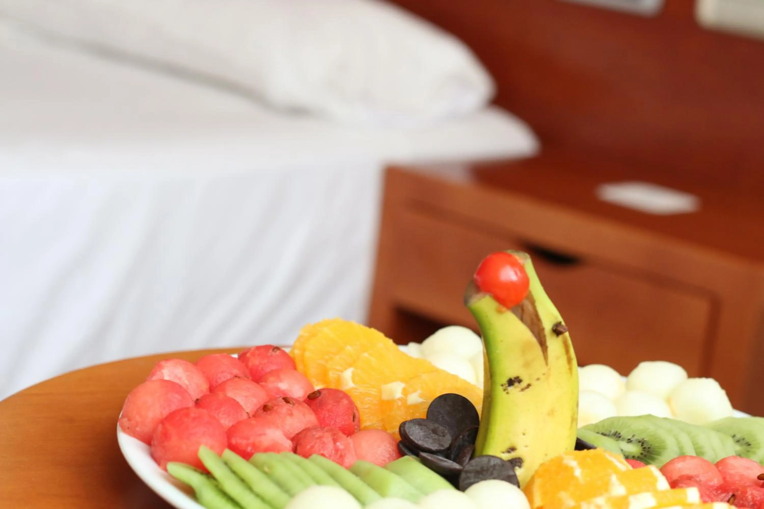 Food close-up, Bed in Hotel Balneario Valle del Jerte