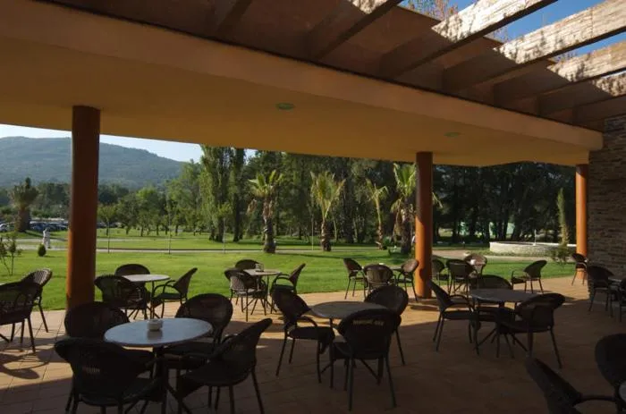 Patio in Hotel Balneario Valle del Jerte