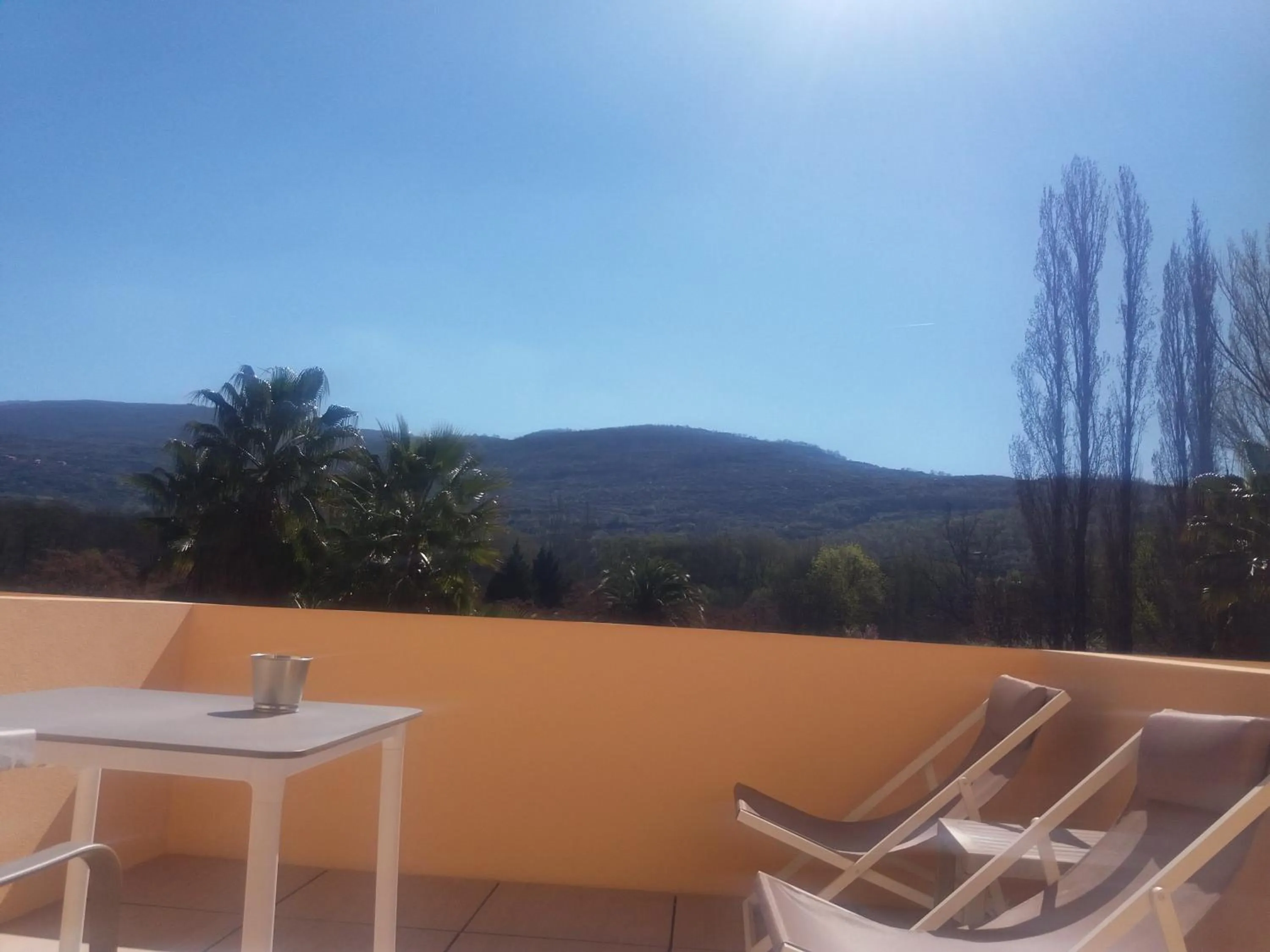 Balcony/Terrace in Hotel Balneario Valle del Jerte