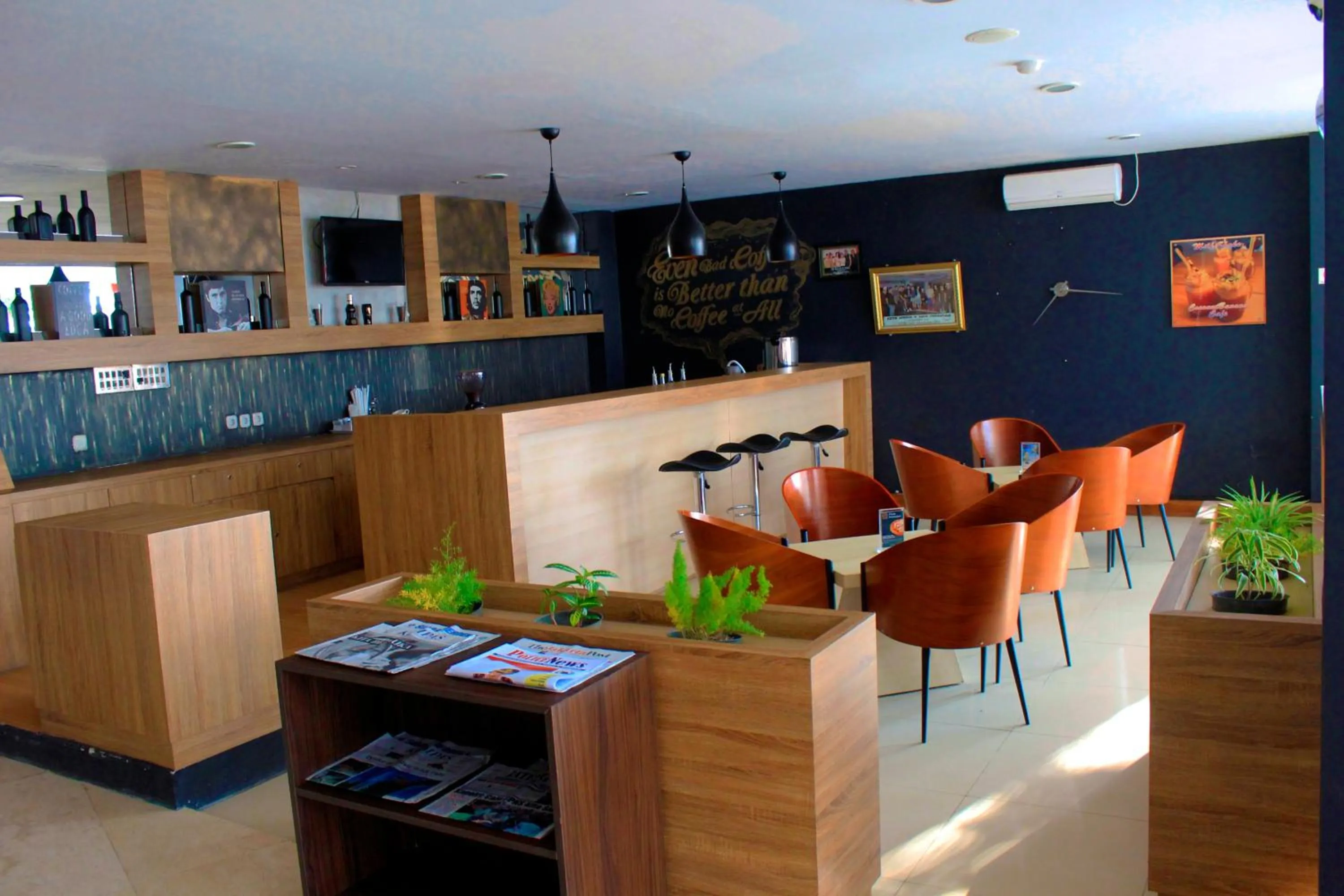 Communal lounge/ TV room in Kyriad Arra Hotel Cepu
