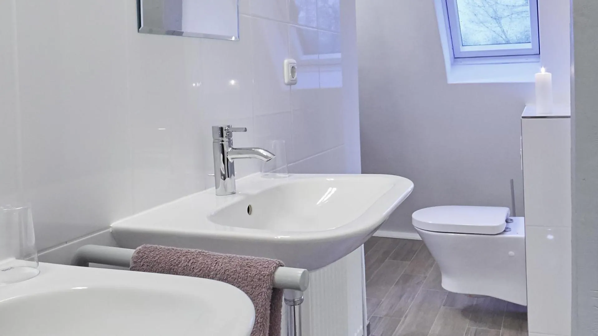 Bathroom in Klosterkrug Apartments