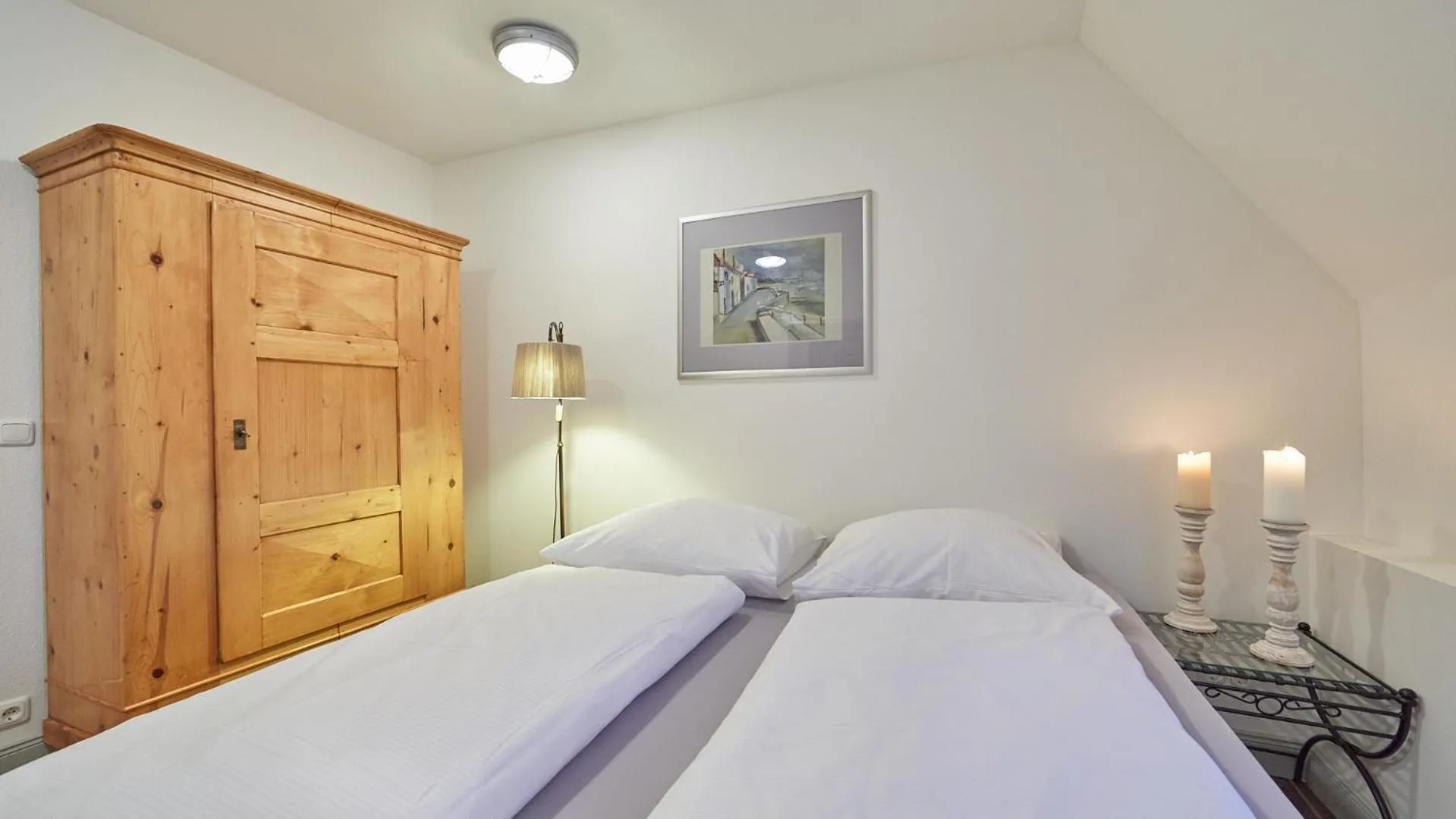 Bed in Klosterkrug Apartments