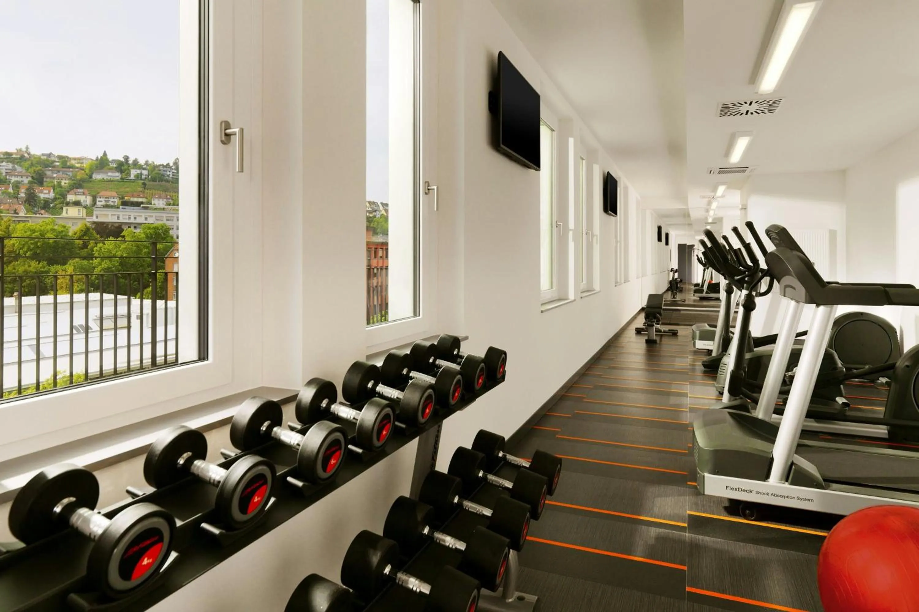 Fitness centre/facilities in Aloft Stuttgart