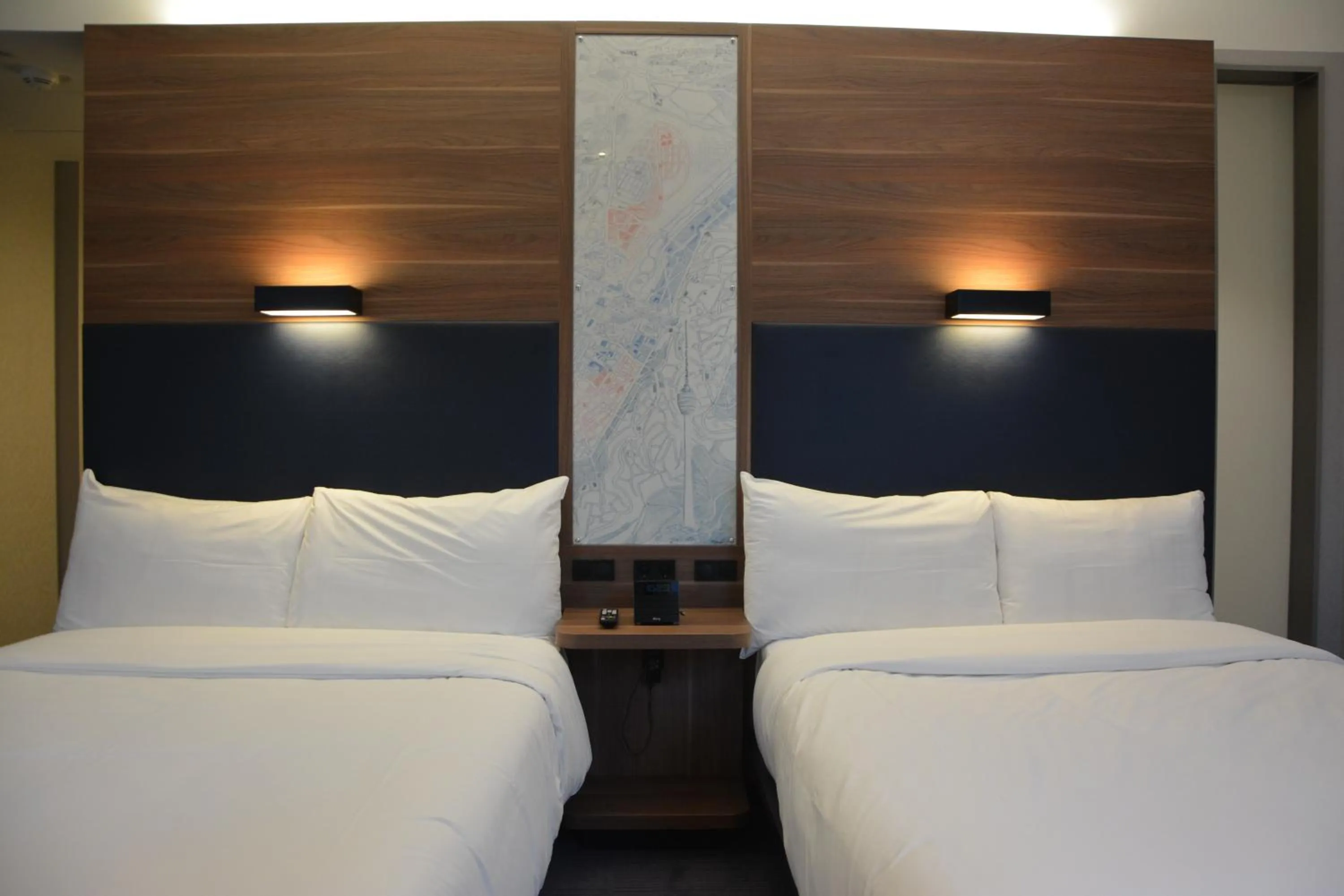 Bed in Aloft Stuttgart