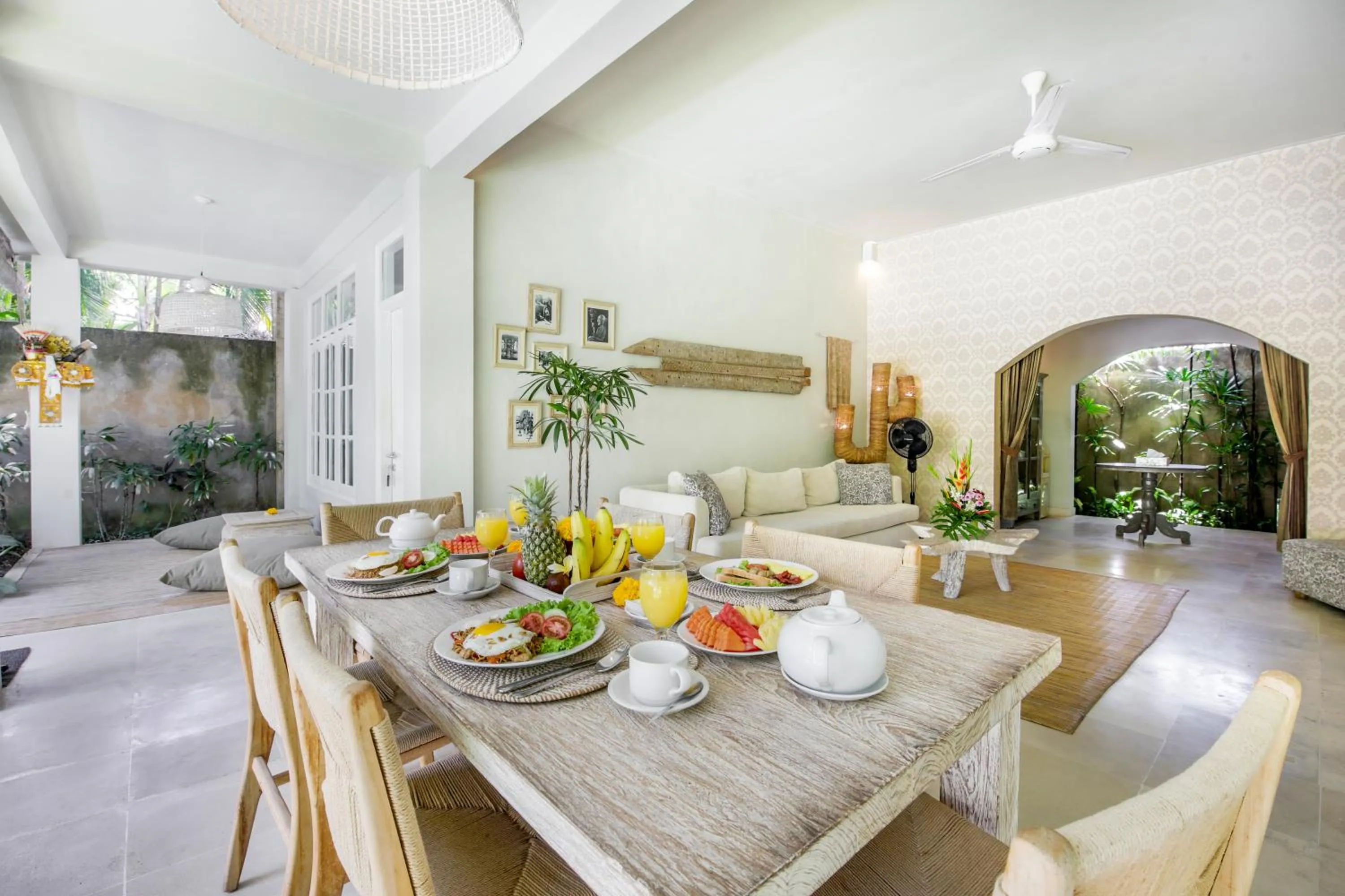 Living room in Villa Lodek Deluxe