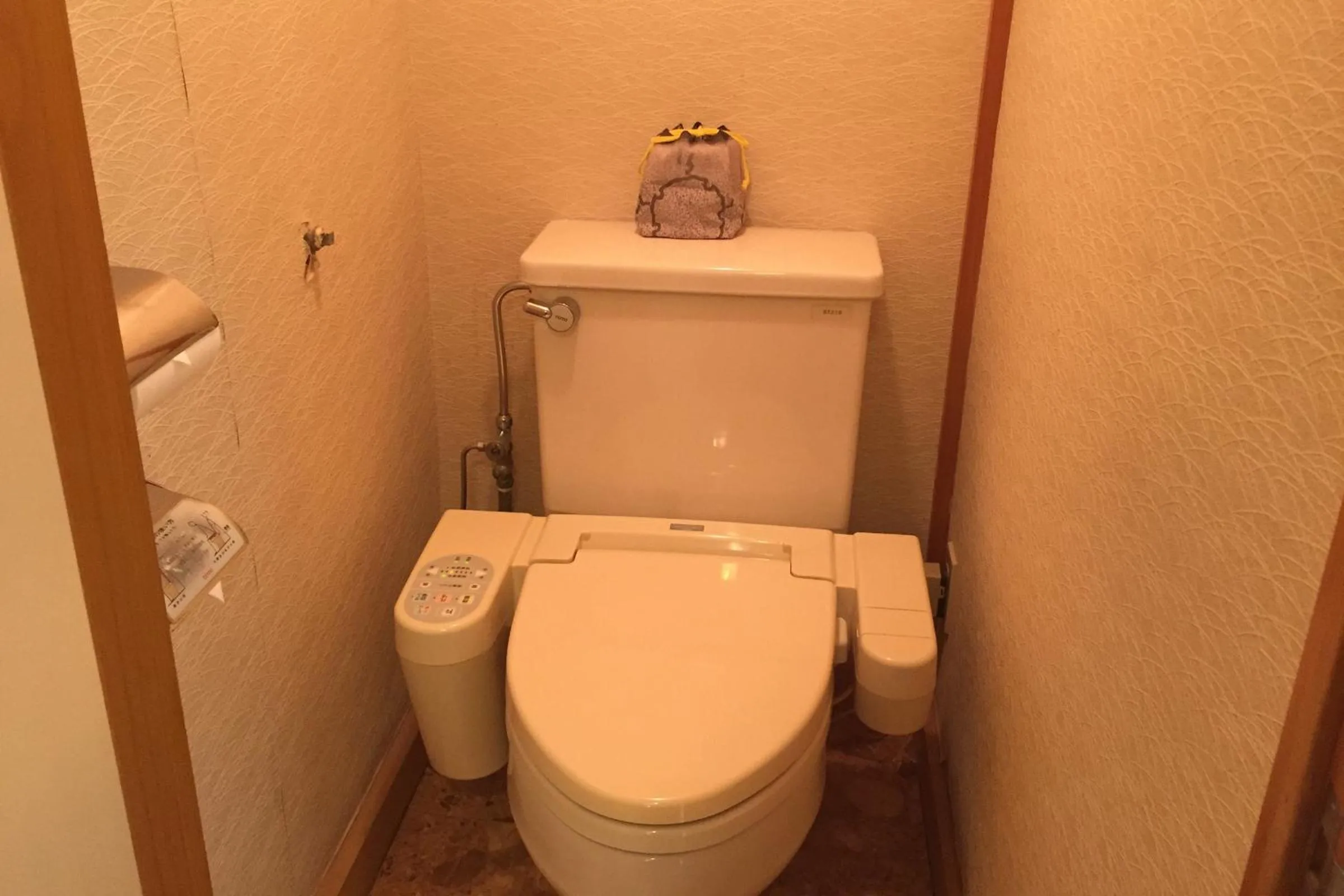 Toilet in UmibenokakureyuSEIRYU海辺のかくれ湯清流