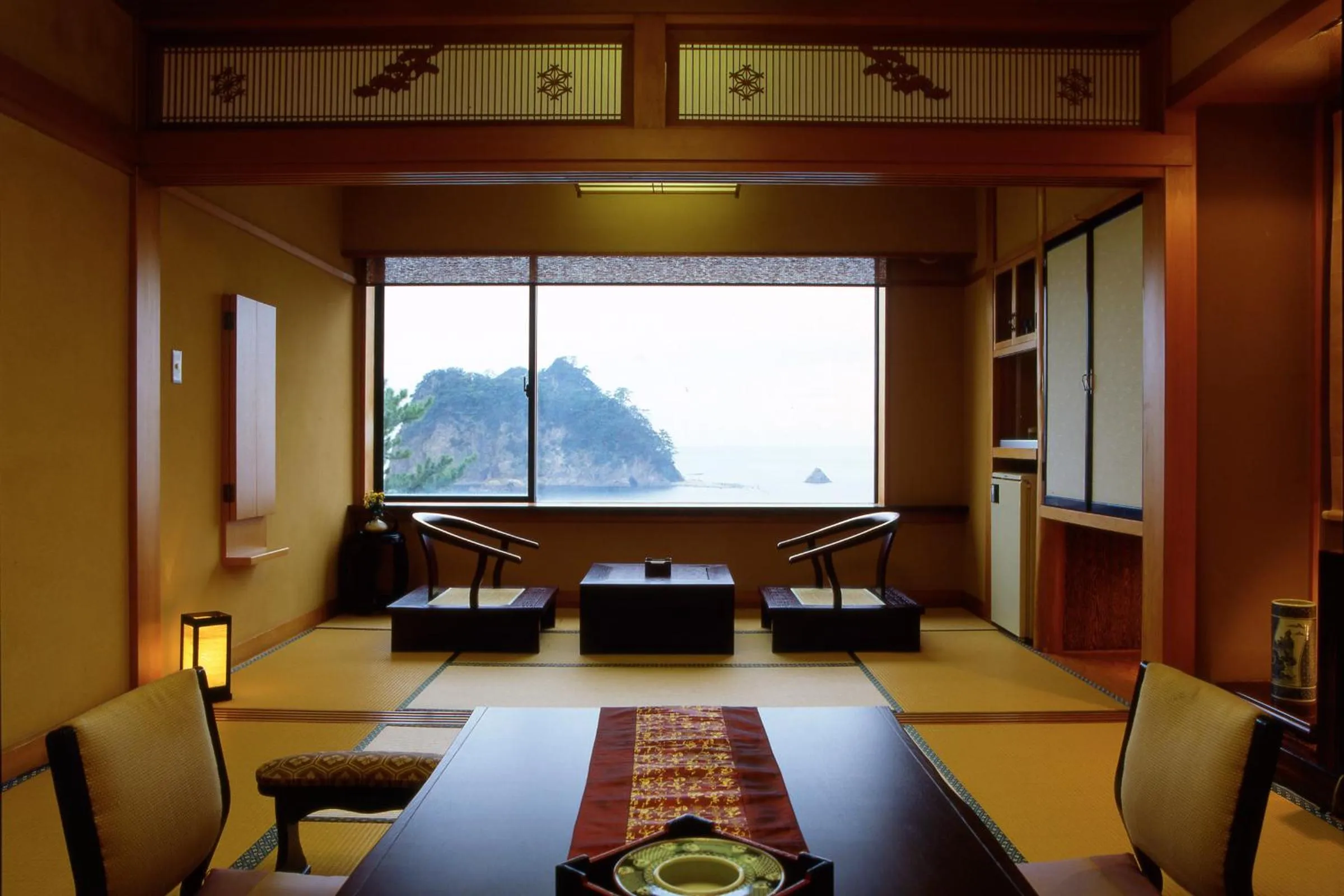 Living room in UmibenokakureyuSEIRYU海辺のかくれ湯清流