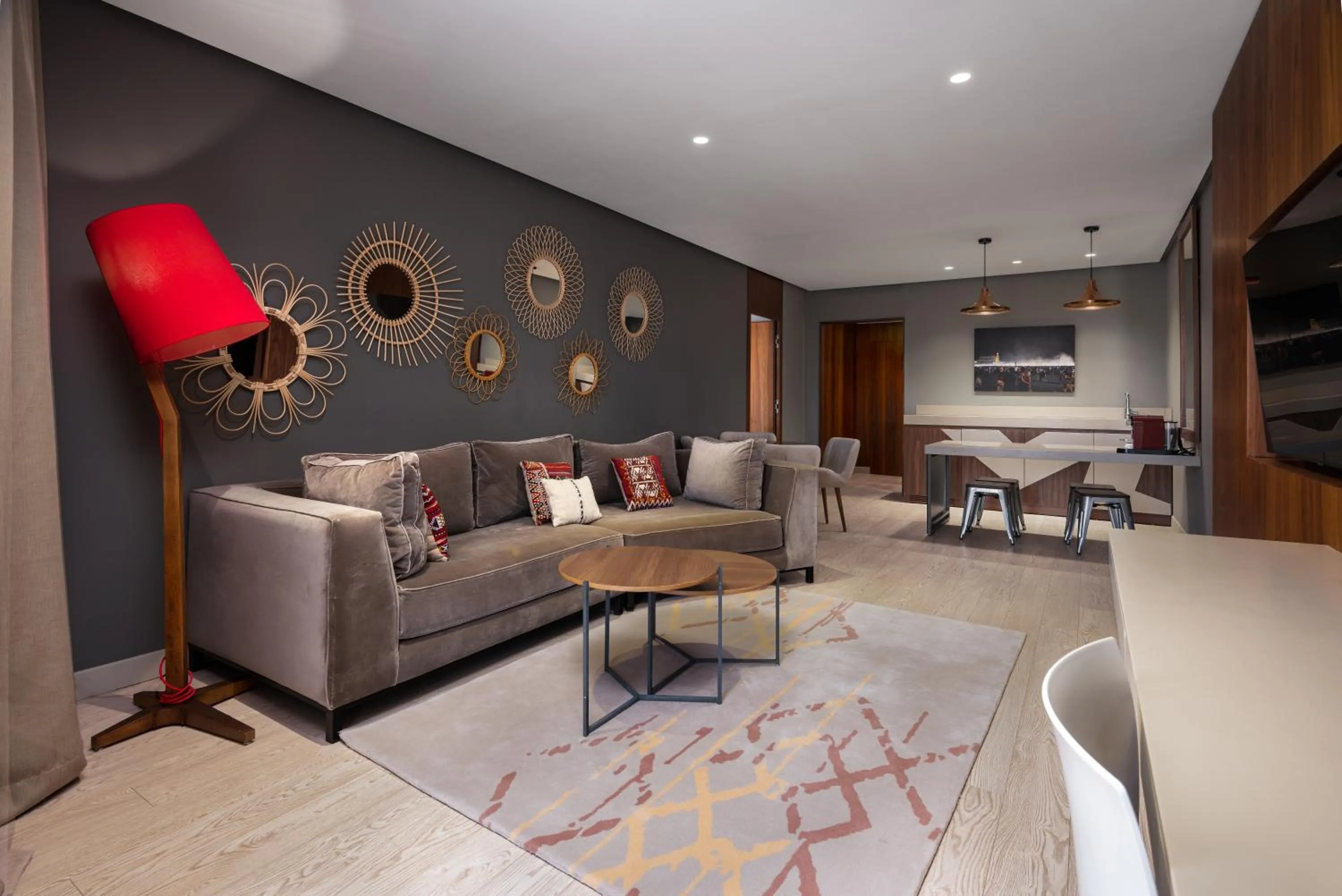 Seating area in Radisson Blu Marrakech, Carré Eden